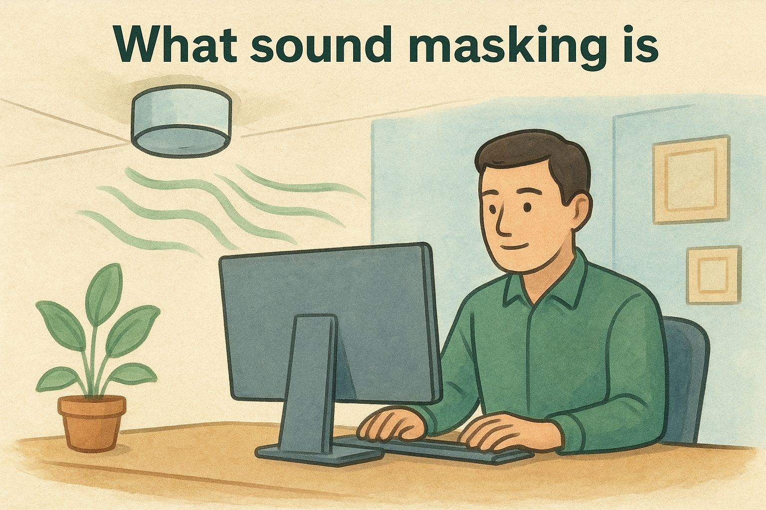 What sound masking is