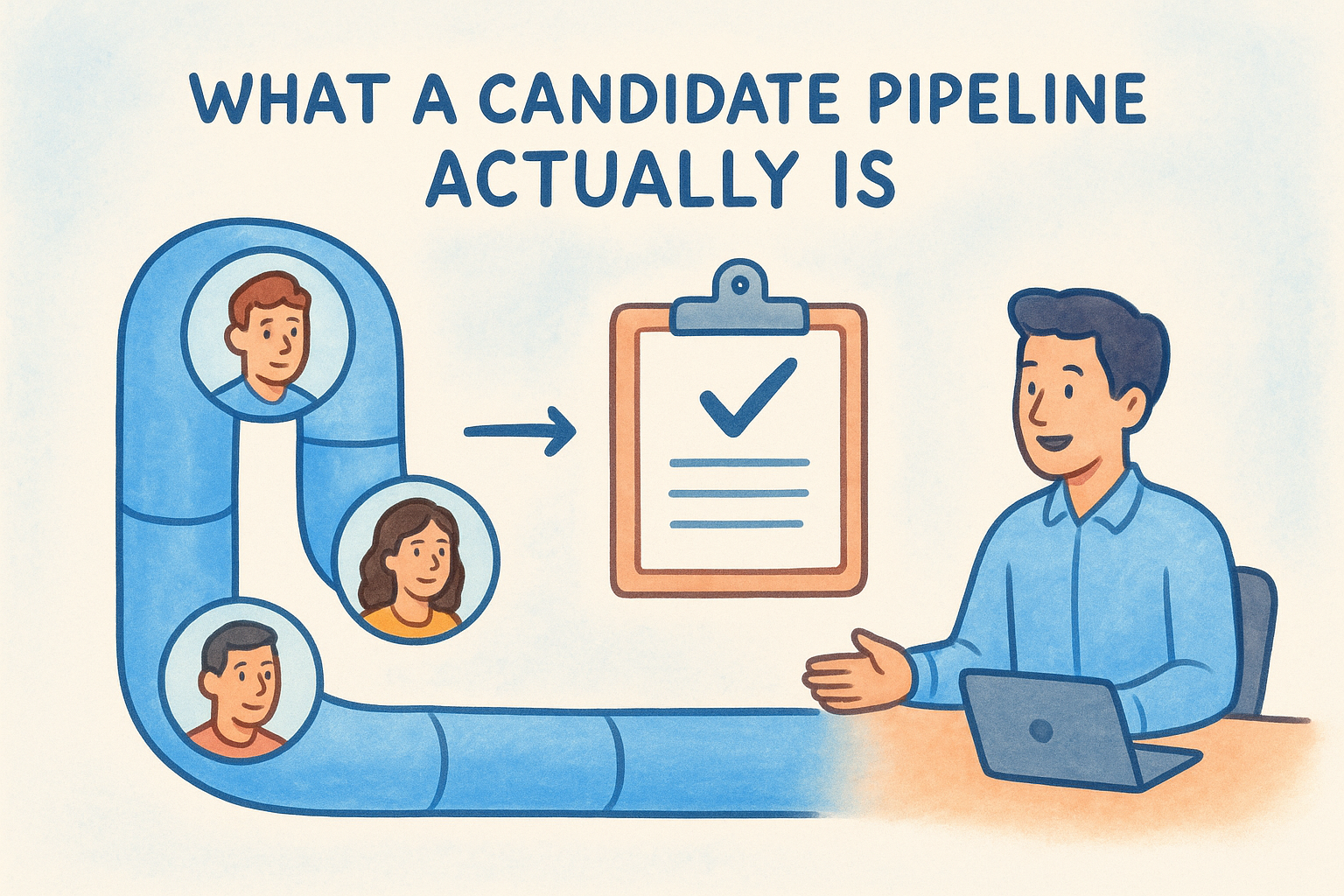 What a candidate pipeline actually is