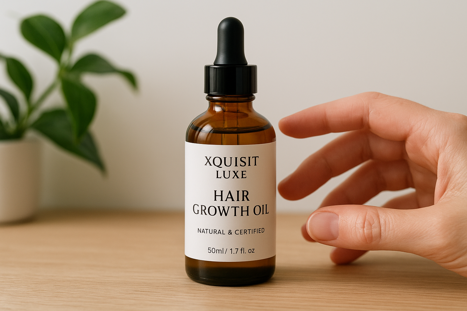 1. Xquisit Luxe Hair Growth Oil