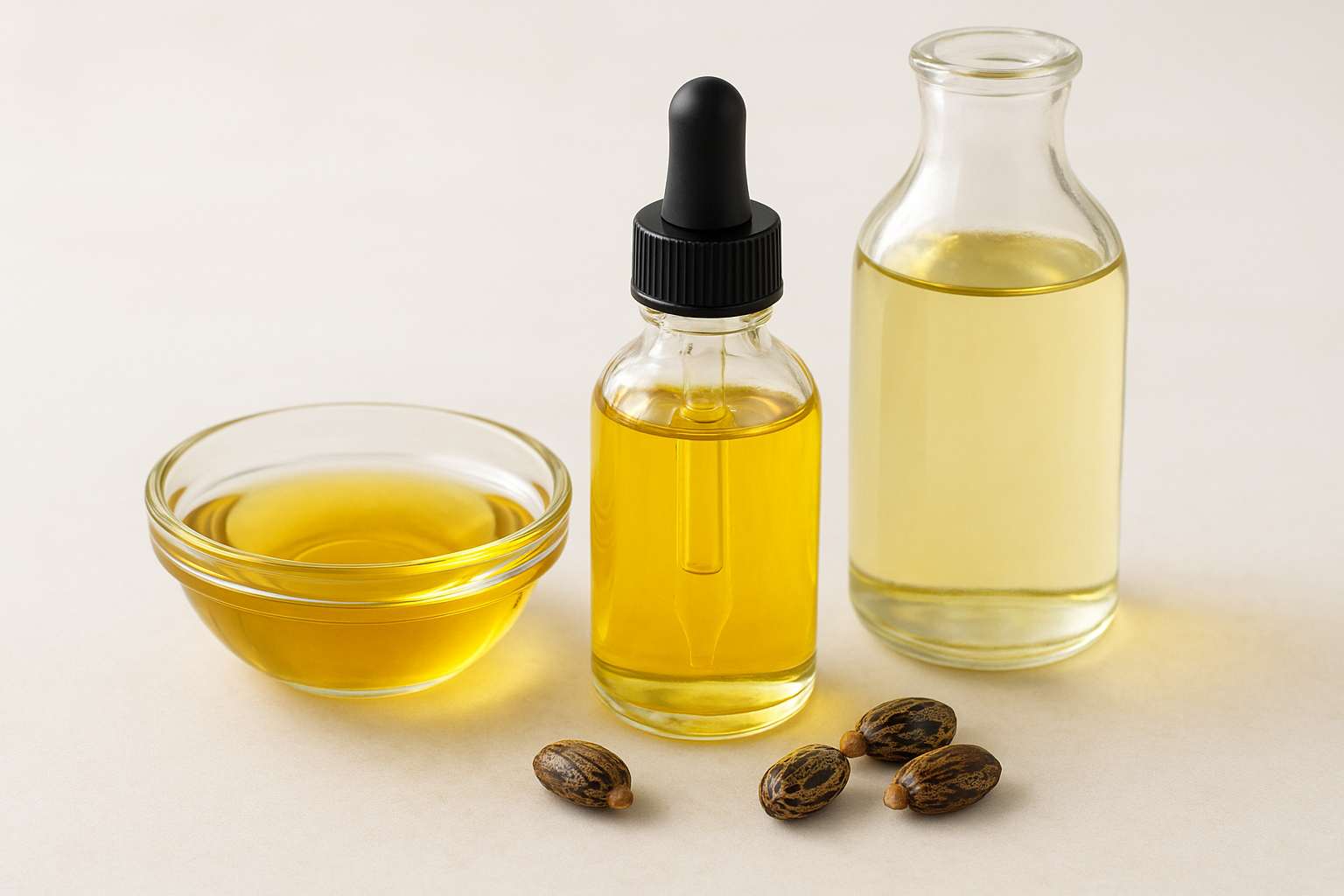 7. Castor Oil Blended With a Lighter Carrier Oil