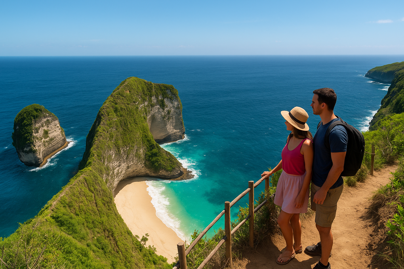 9. Spend a day on Nusa Penida for dramatic coastal views