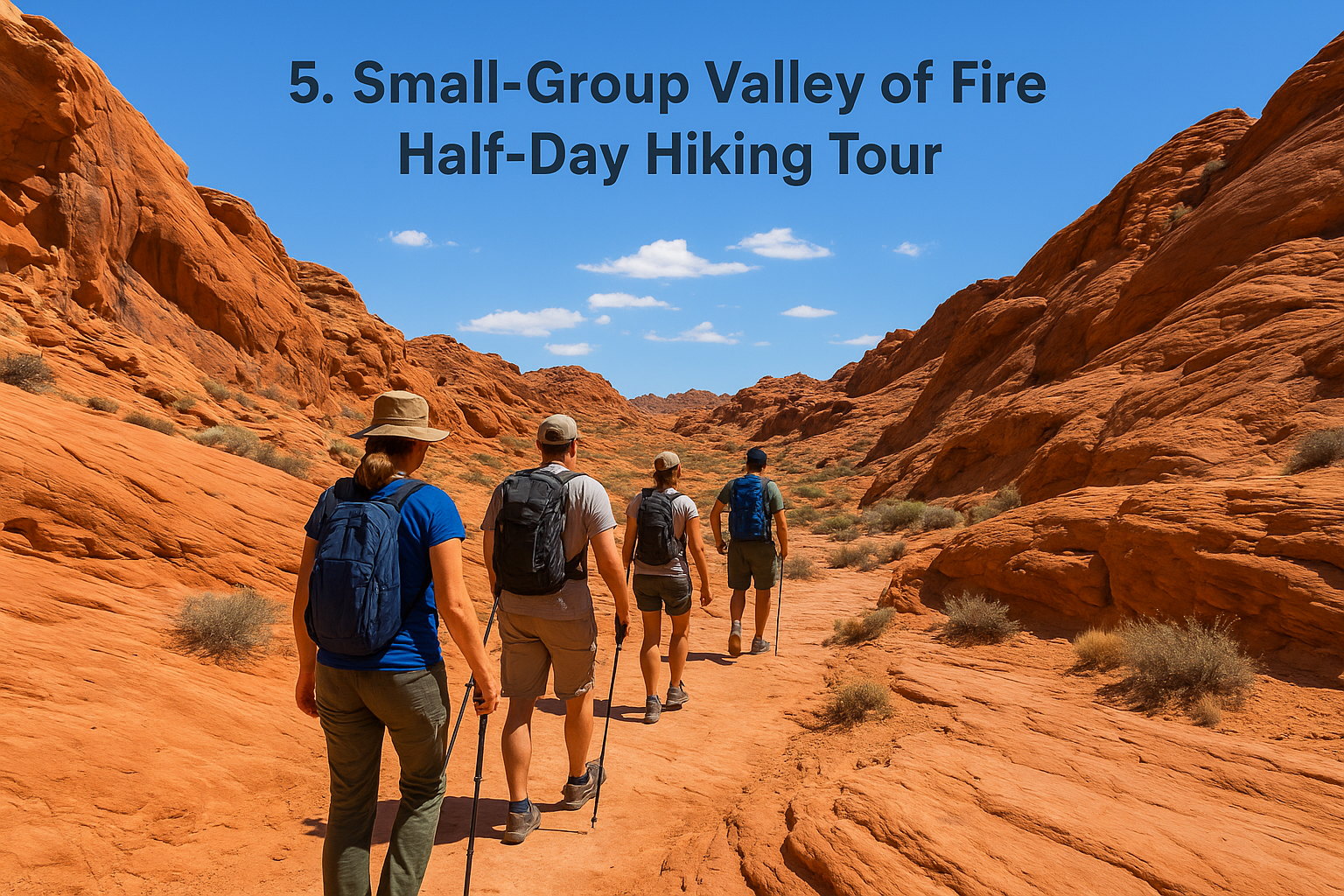 5. Small-Group Valley of Fire Half-Day Hiking Tour