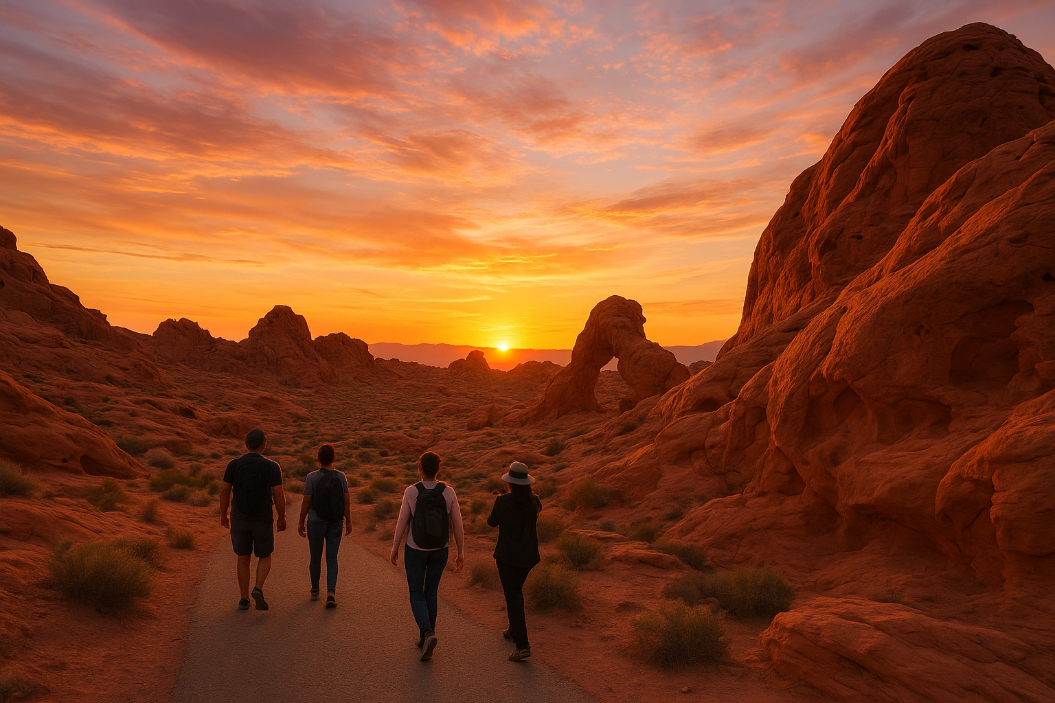8. Valley of Fire Sunset Tour From Las Vegas