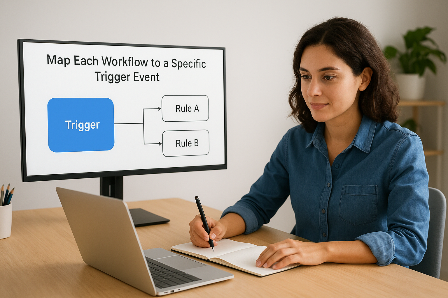 Map each workflow to a specific trigger event