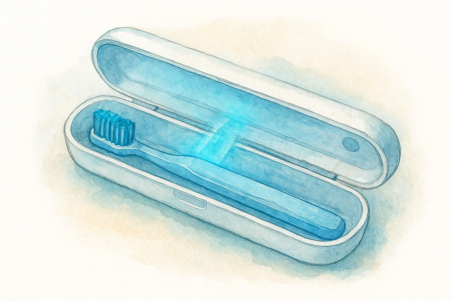 4. Seago.cn LocknLock Travel UV Toothbrush Sanitizer
