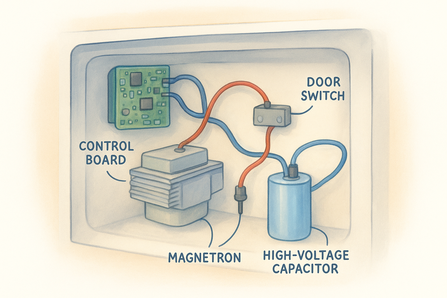 What's likely failing inside the unit