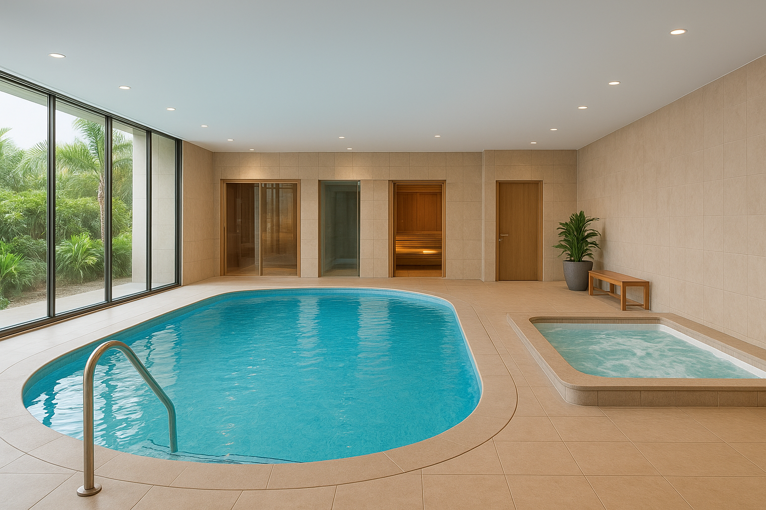 Spa und Wellnessbereich