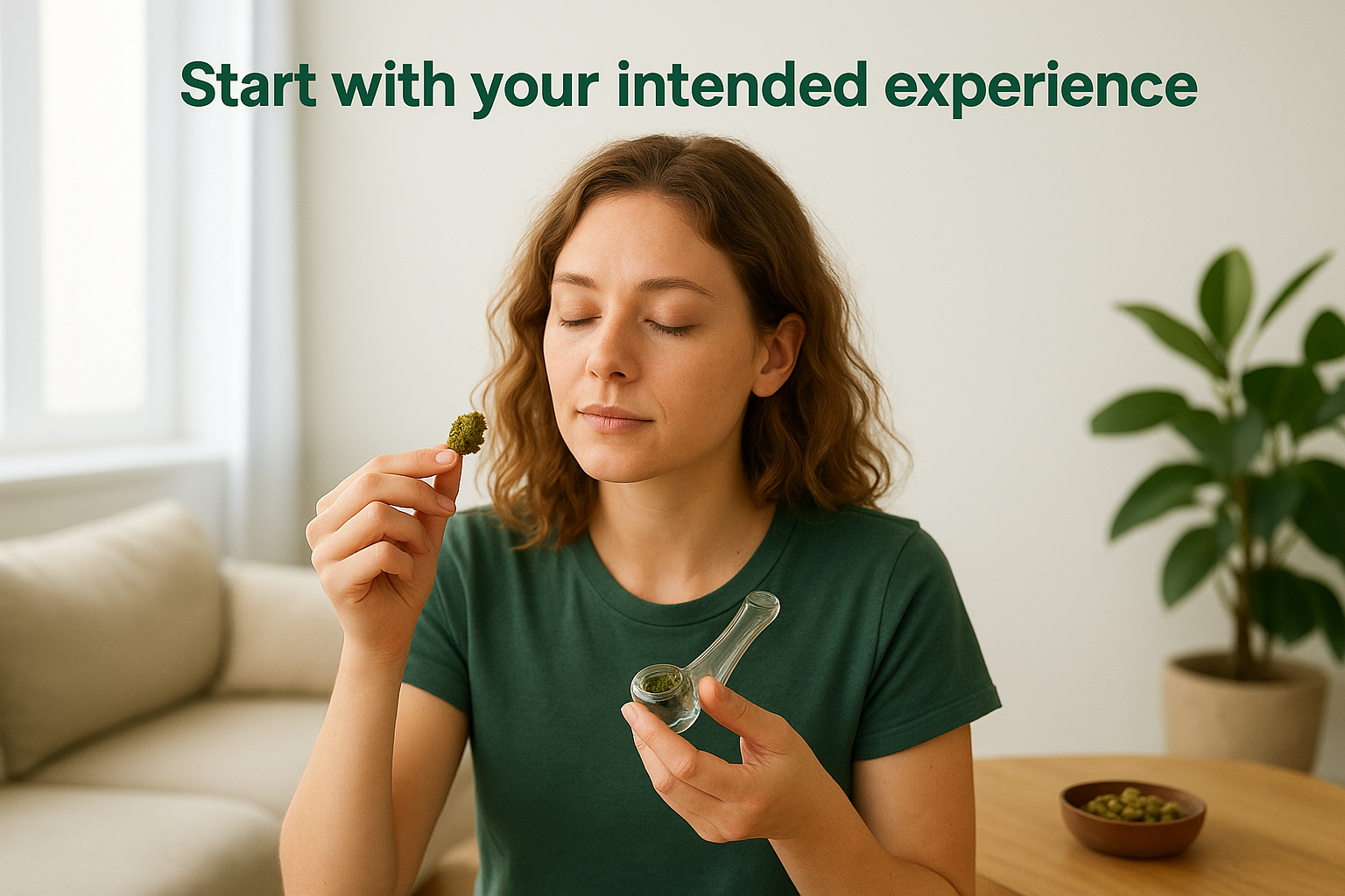 Start with your intended experience