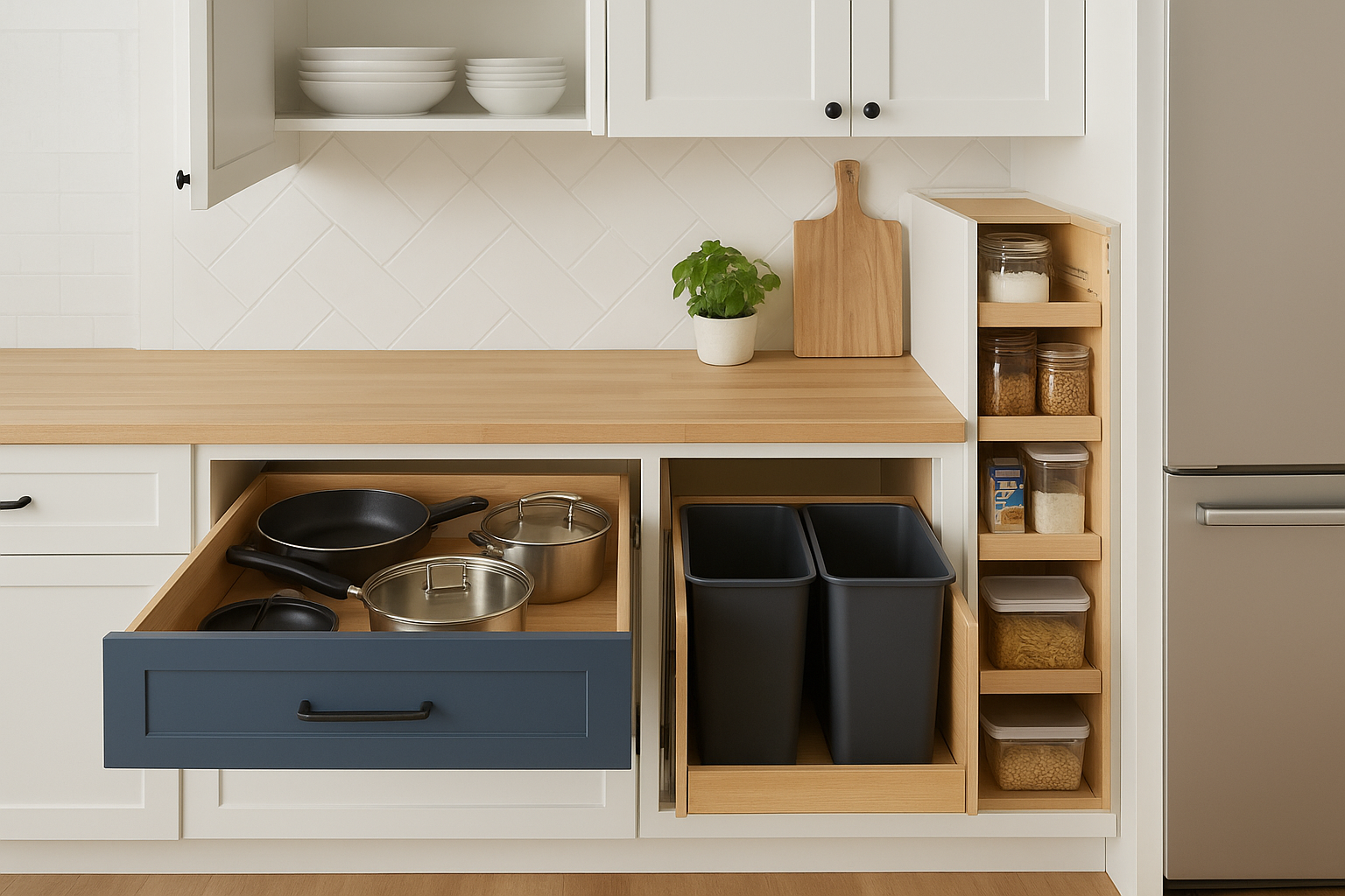 Assign storage depth and configuration to each zone