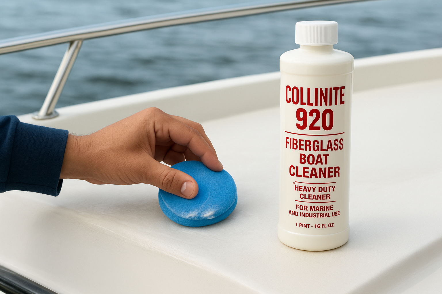 7. Collinite 920 Fiberglass Boat Cleaner