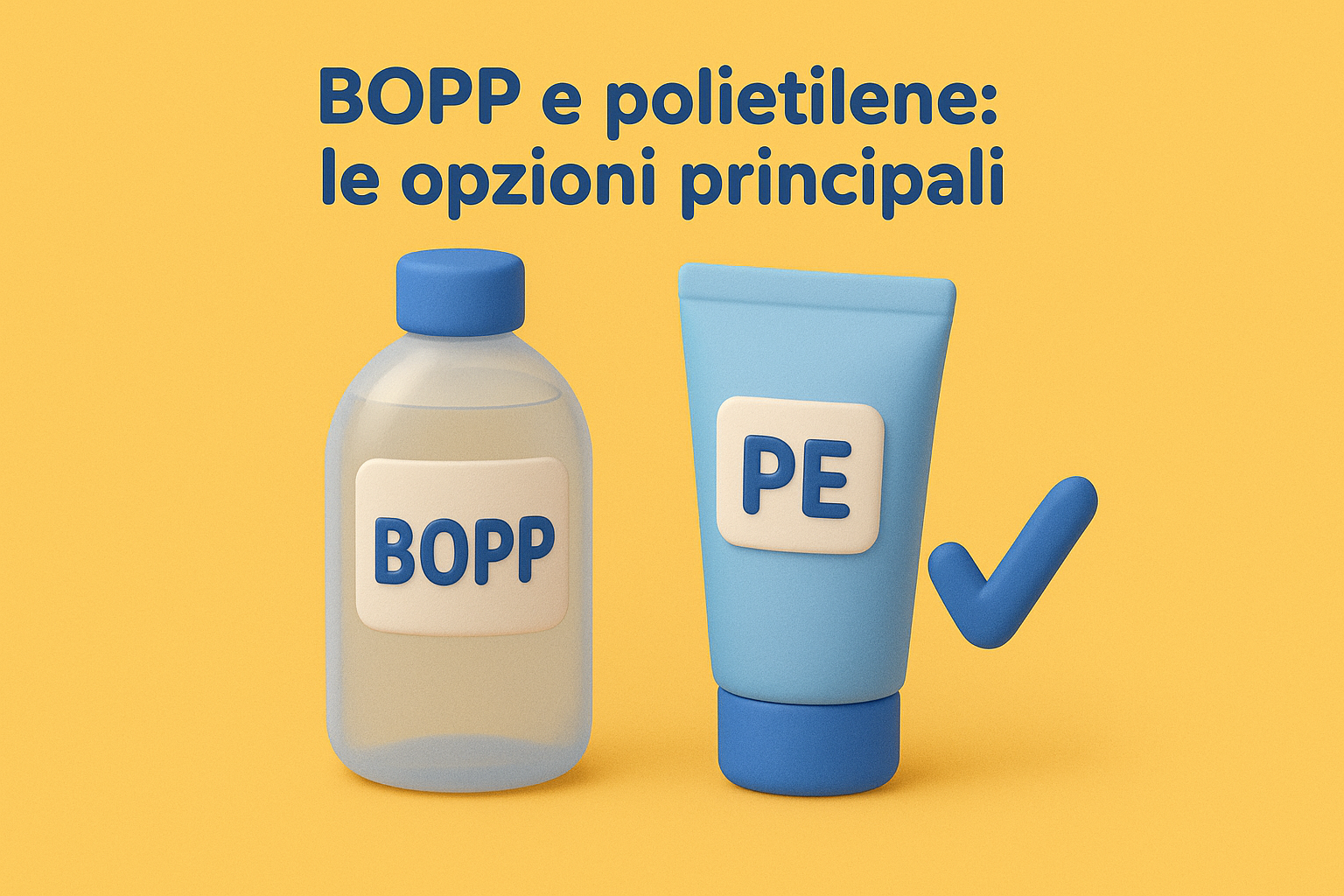 BOPP e polietilene: le opzioni principali