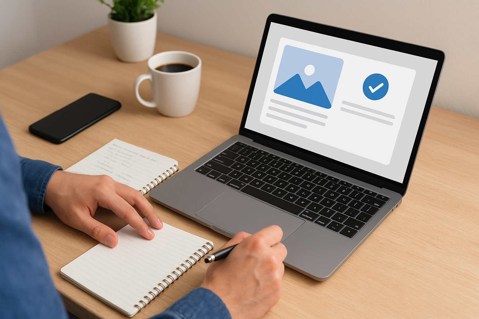 Set up a generation and review step for every post