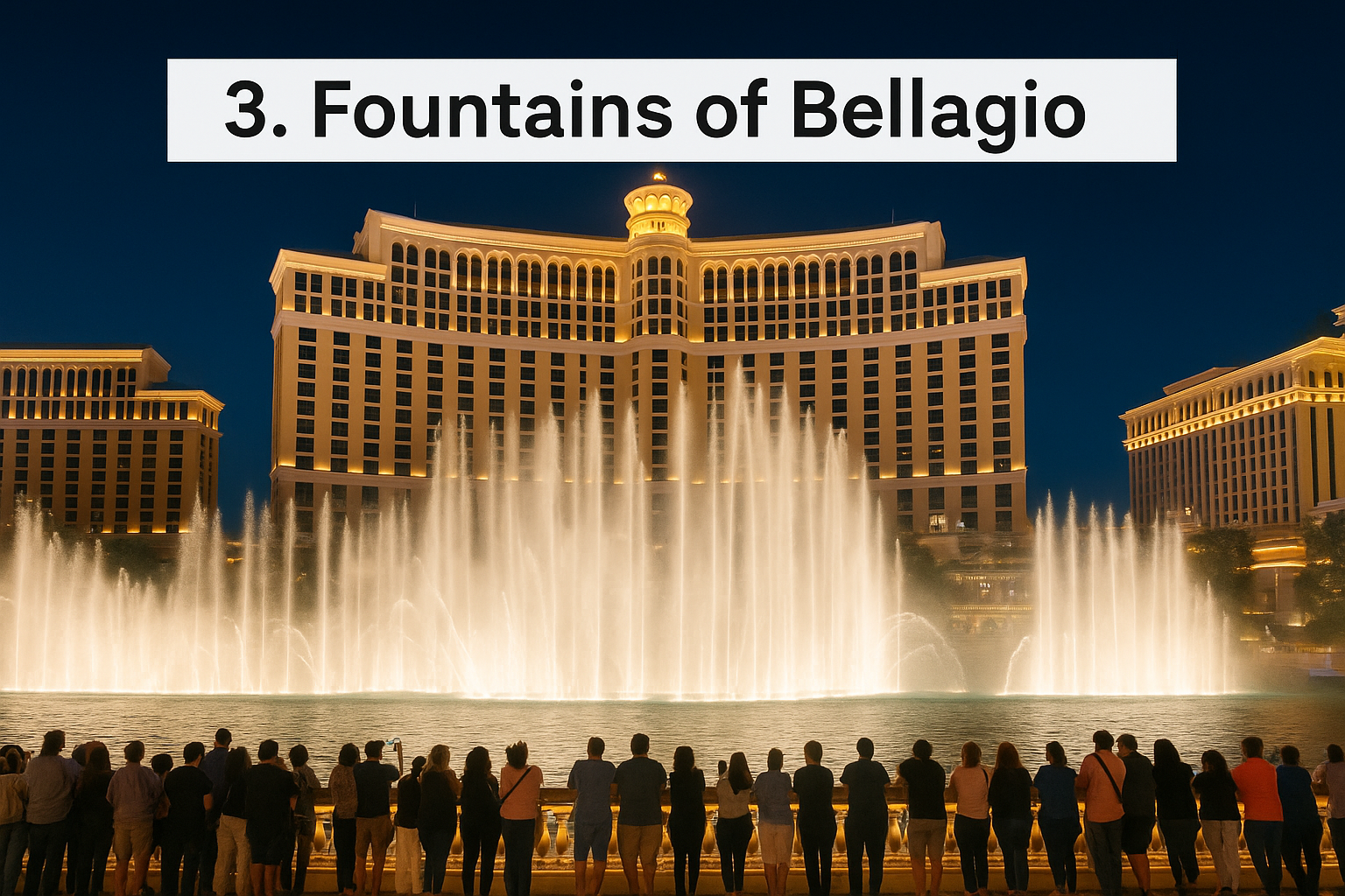 3. Fountains of Bellagio
