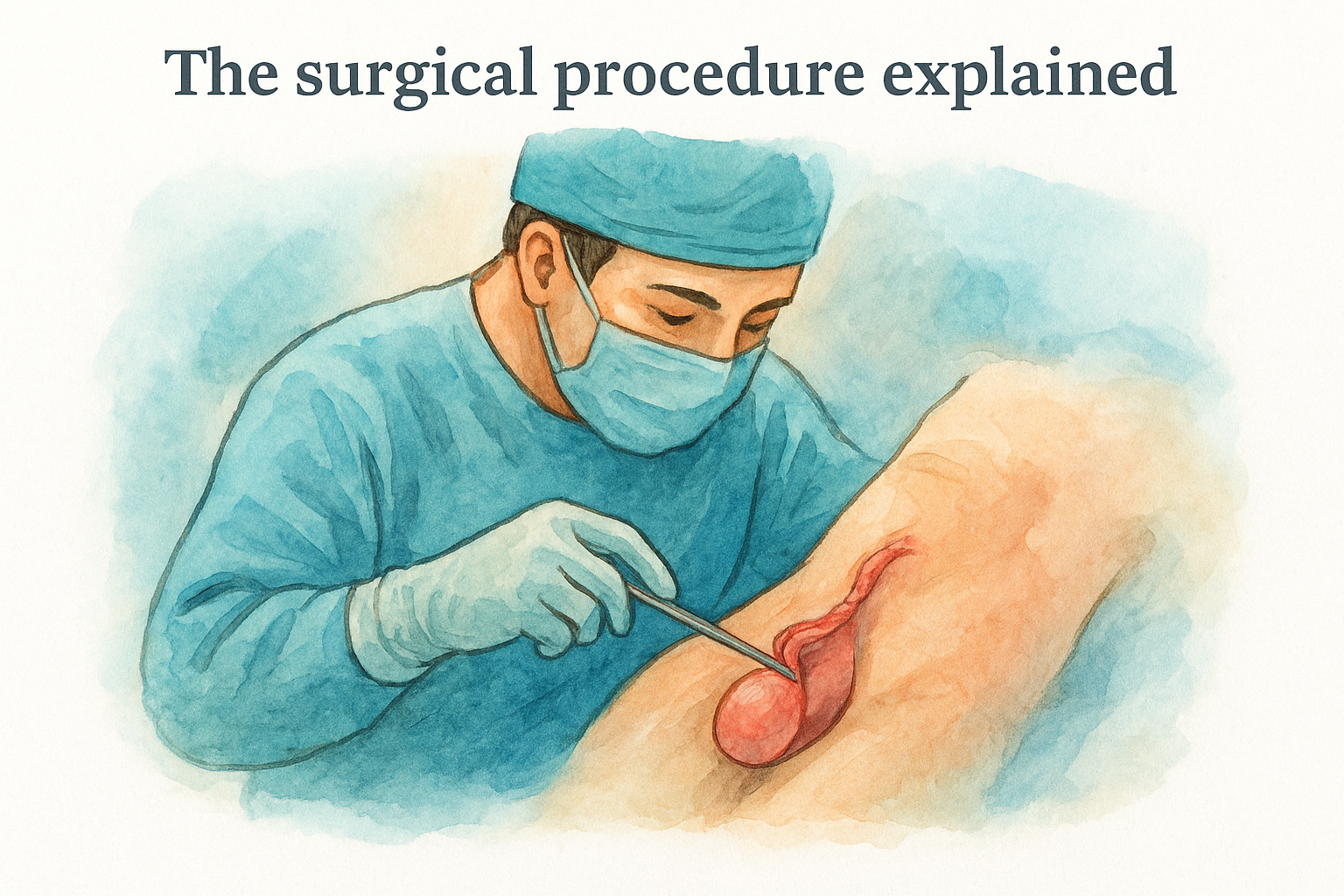 The surgical procedure explained