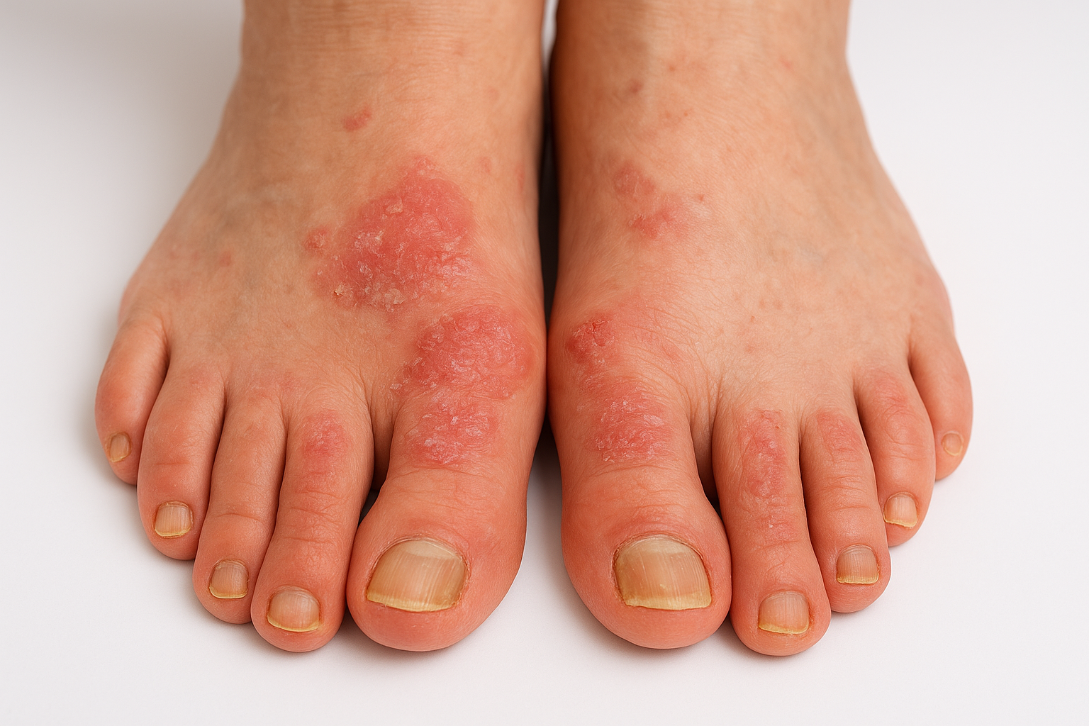 What you see on the skin and nails