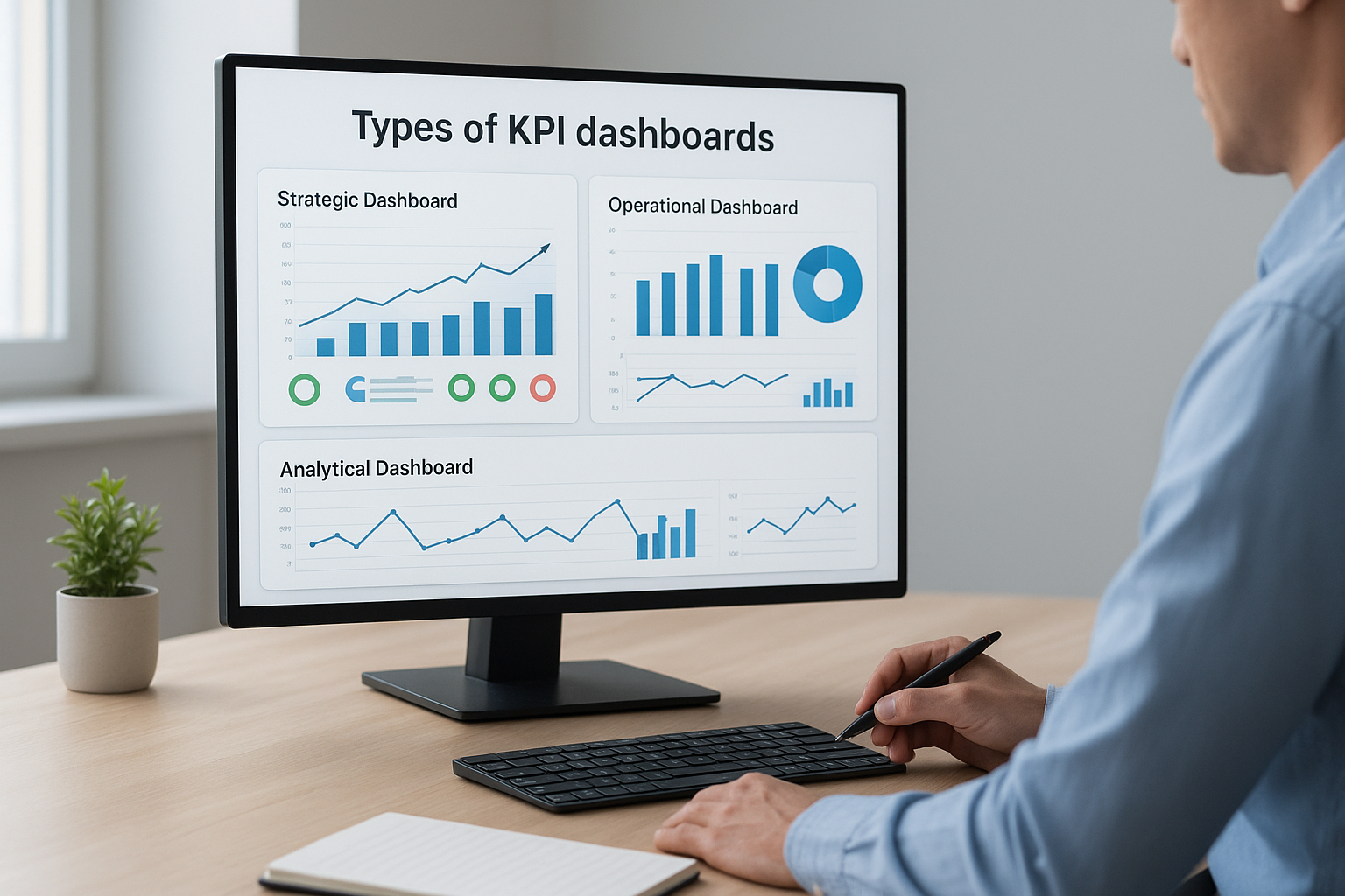 Types of KPI dashboards and when to use each