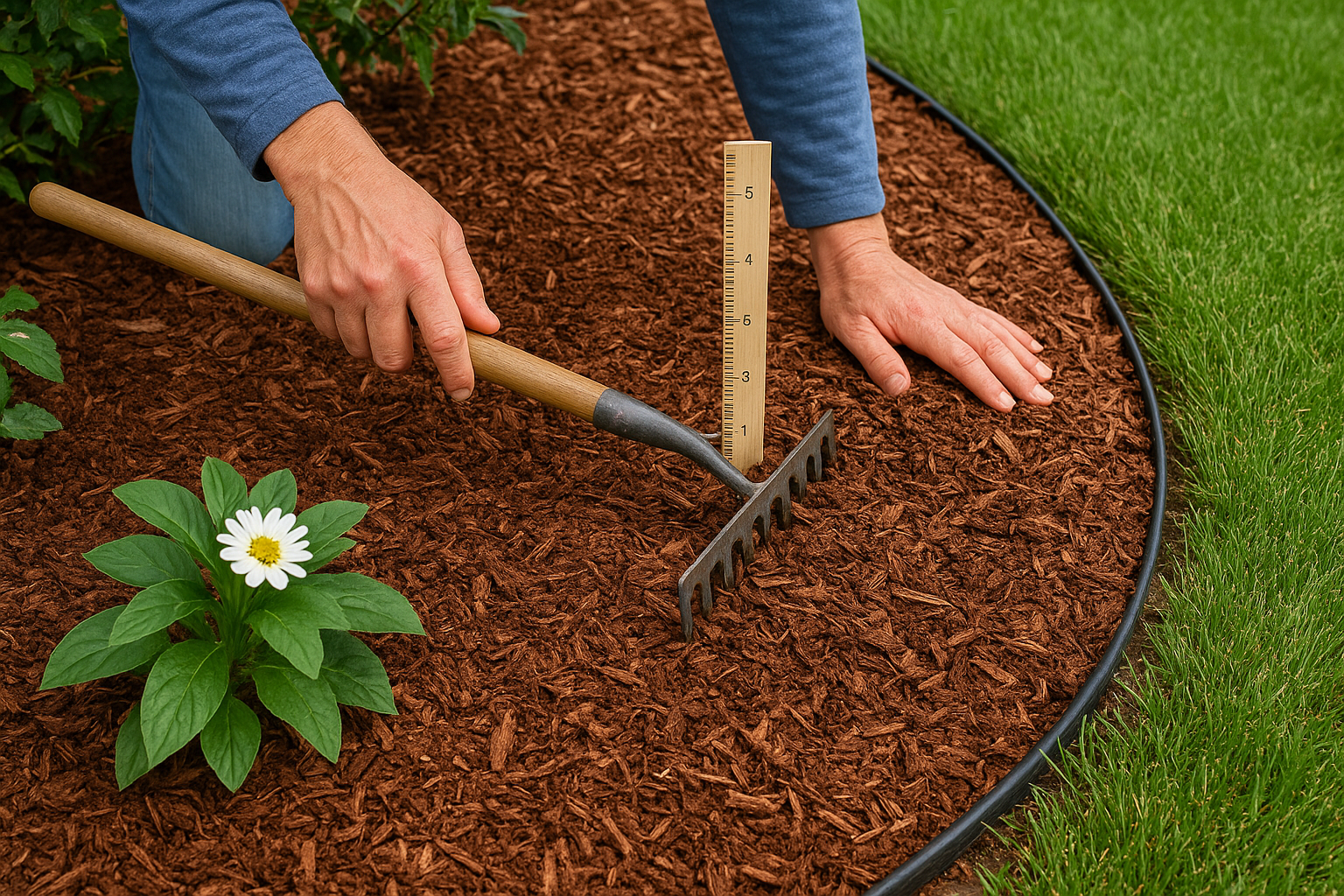 Apply the right depth for your plants