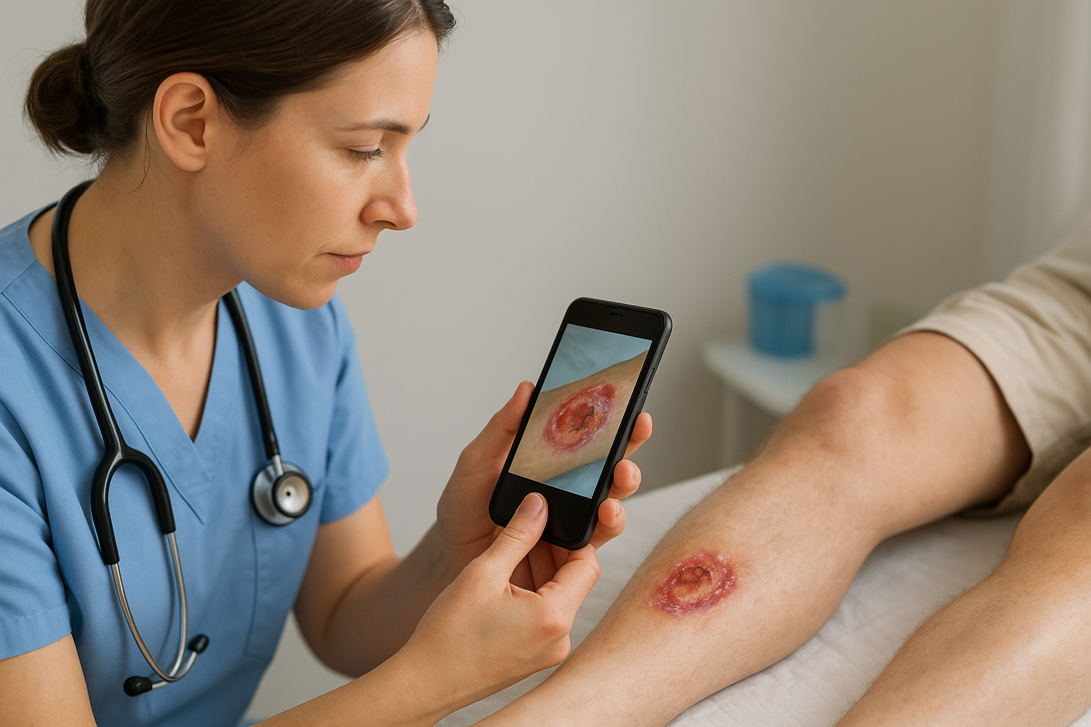 Photo documentation and wound imaging