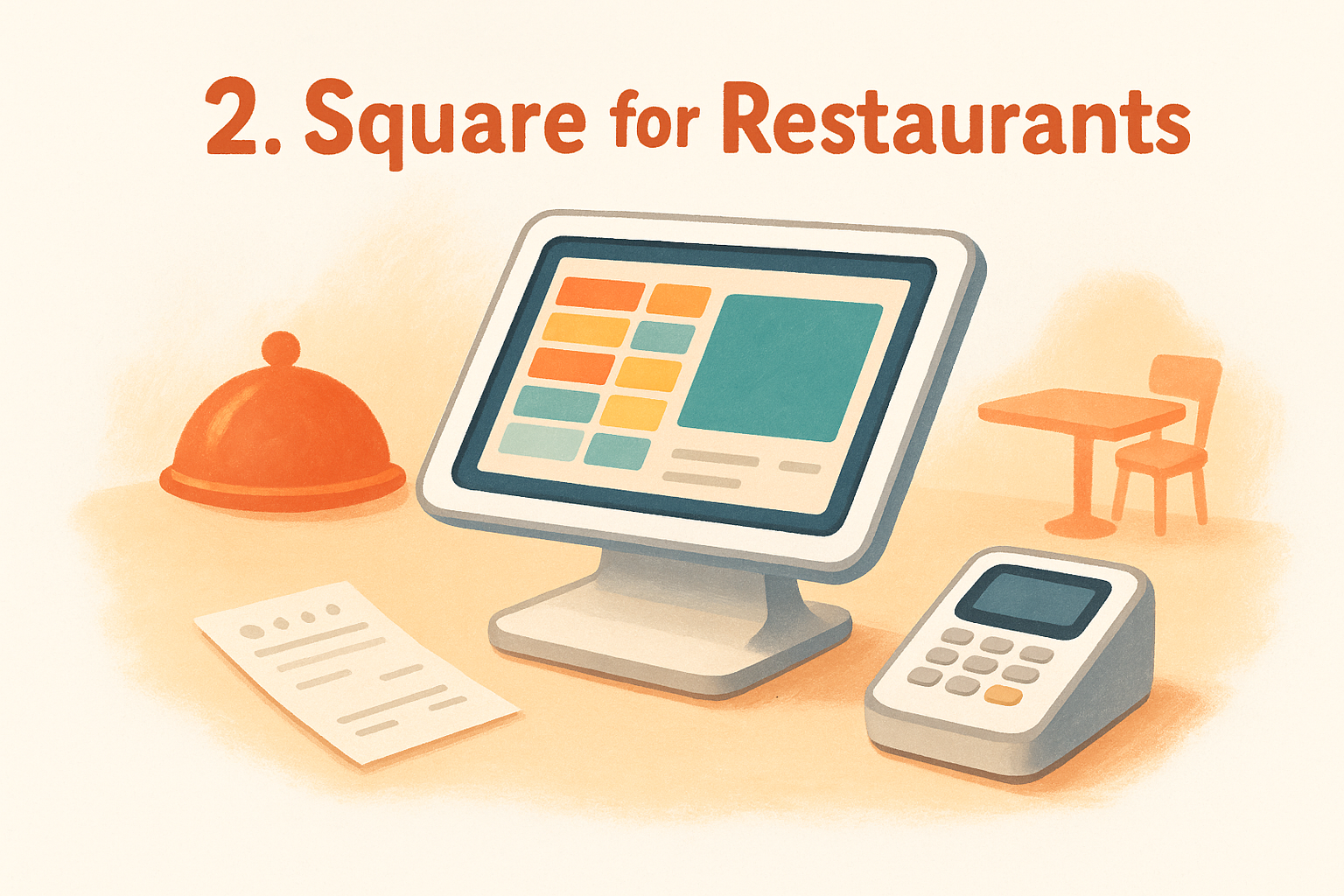 2. Square for Restaurants