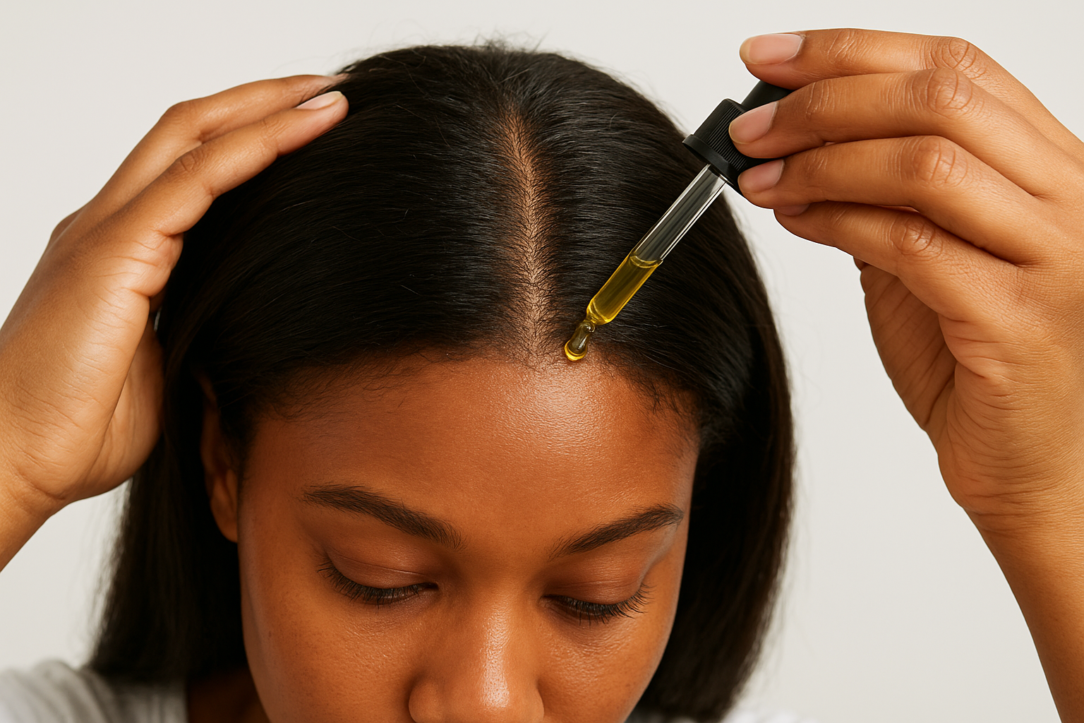 Apply directly to the scalp, not the lengths