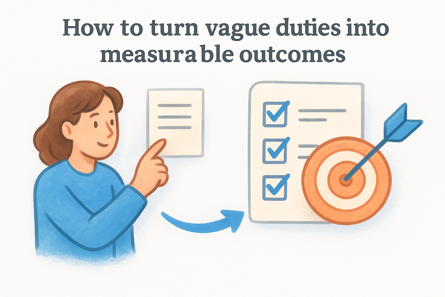 How to turn vague duties into measurable outcomes