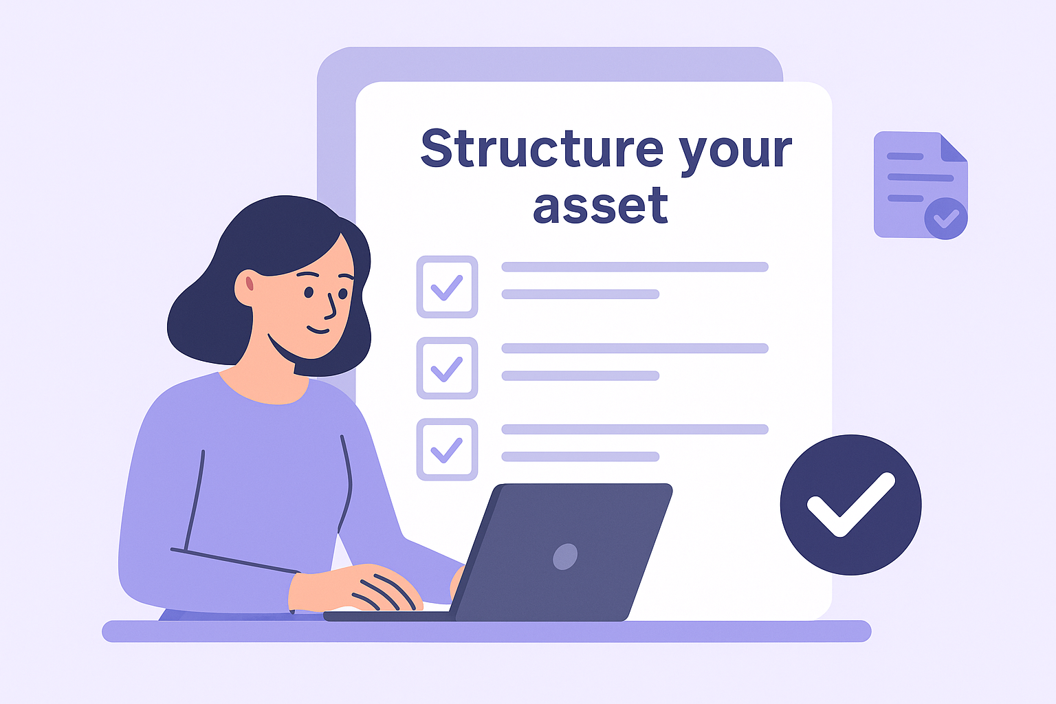 Structure your asset for maximum citability