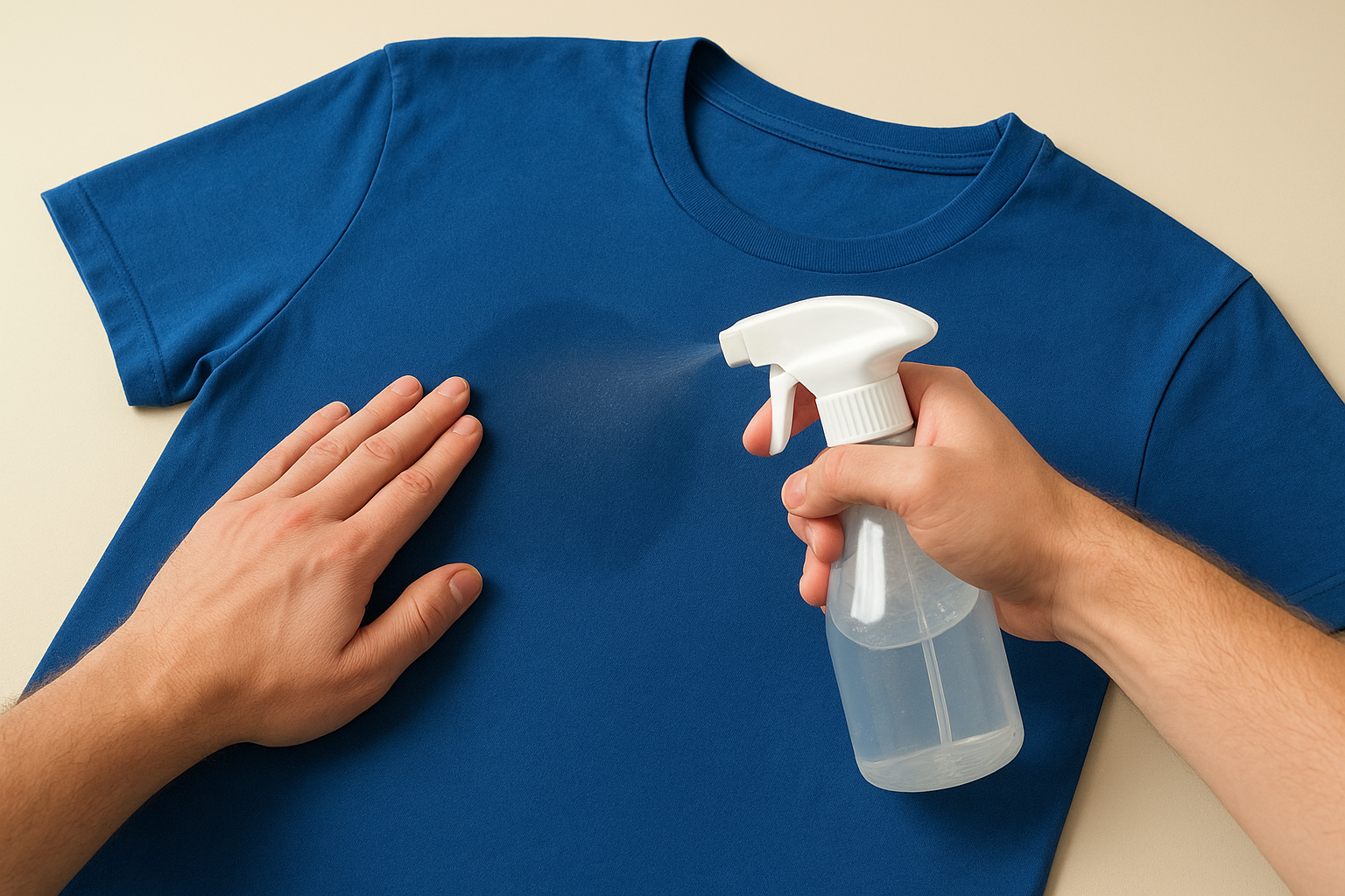 Pretreat the garment correctly