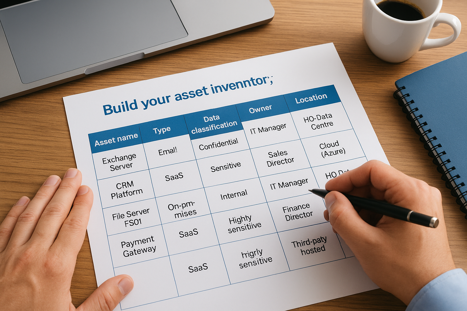 Build your asset inventory