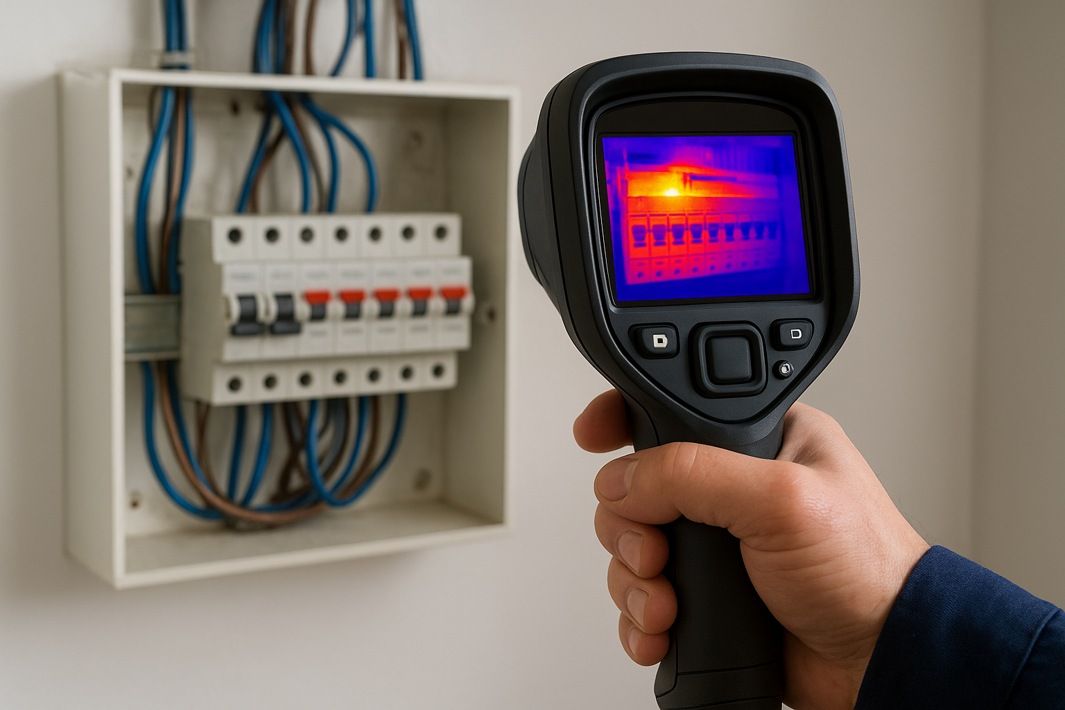 Electrical faults and overheating components