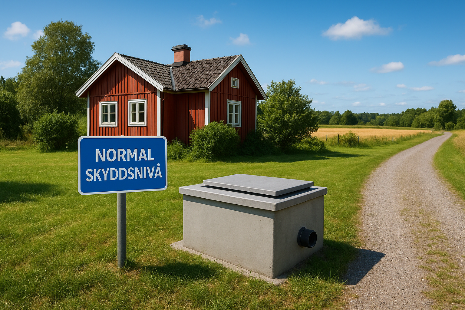 Normal skyddsnivå och hög skyddsnivå