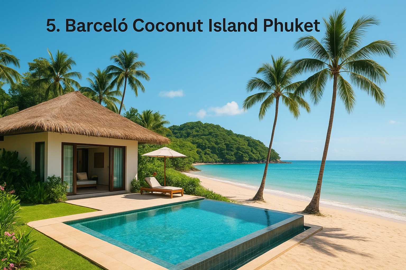 5. Barceló Coconut Island Phuket