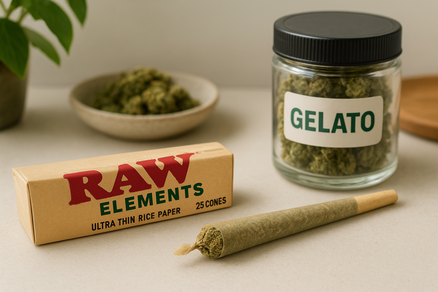 5. RAW Elements cones plus Gelato