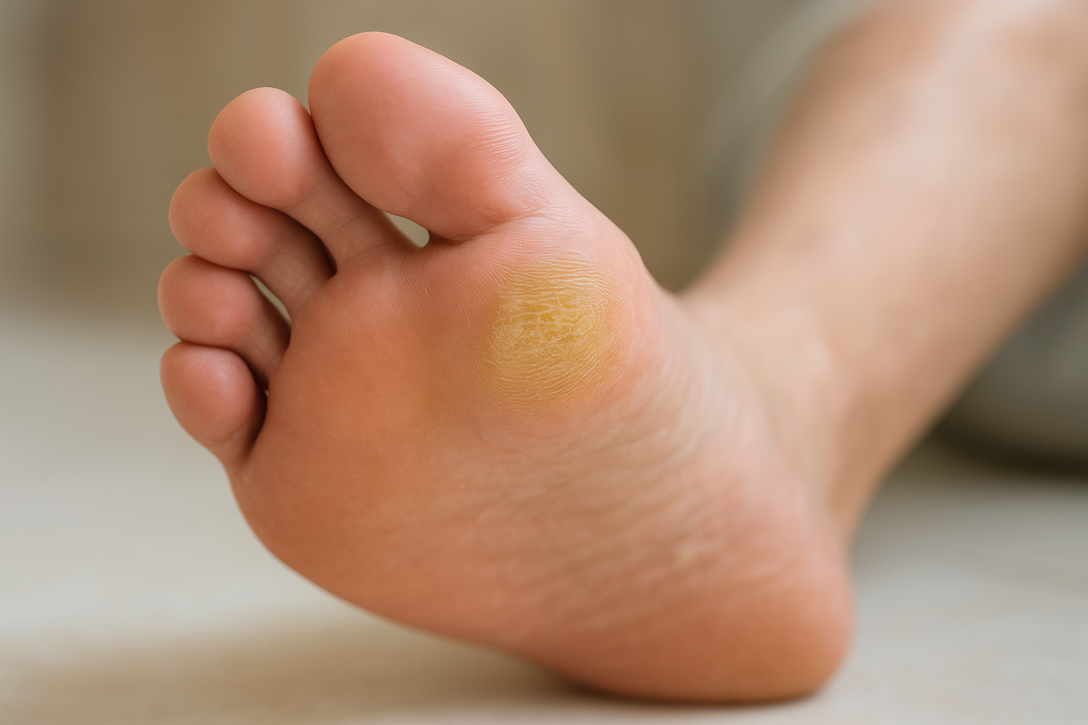 What calluses and hard skin actually are
