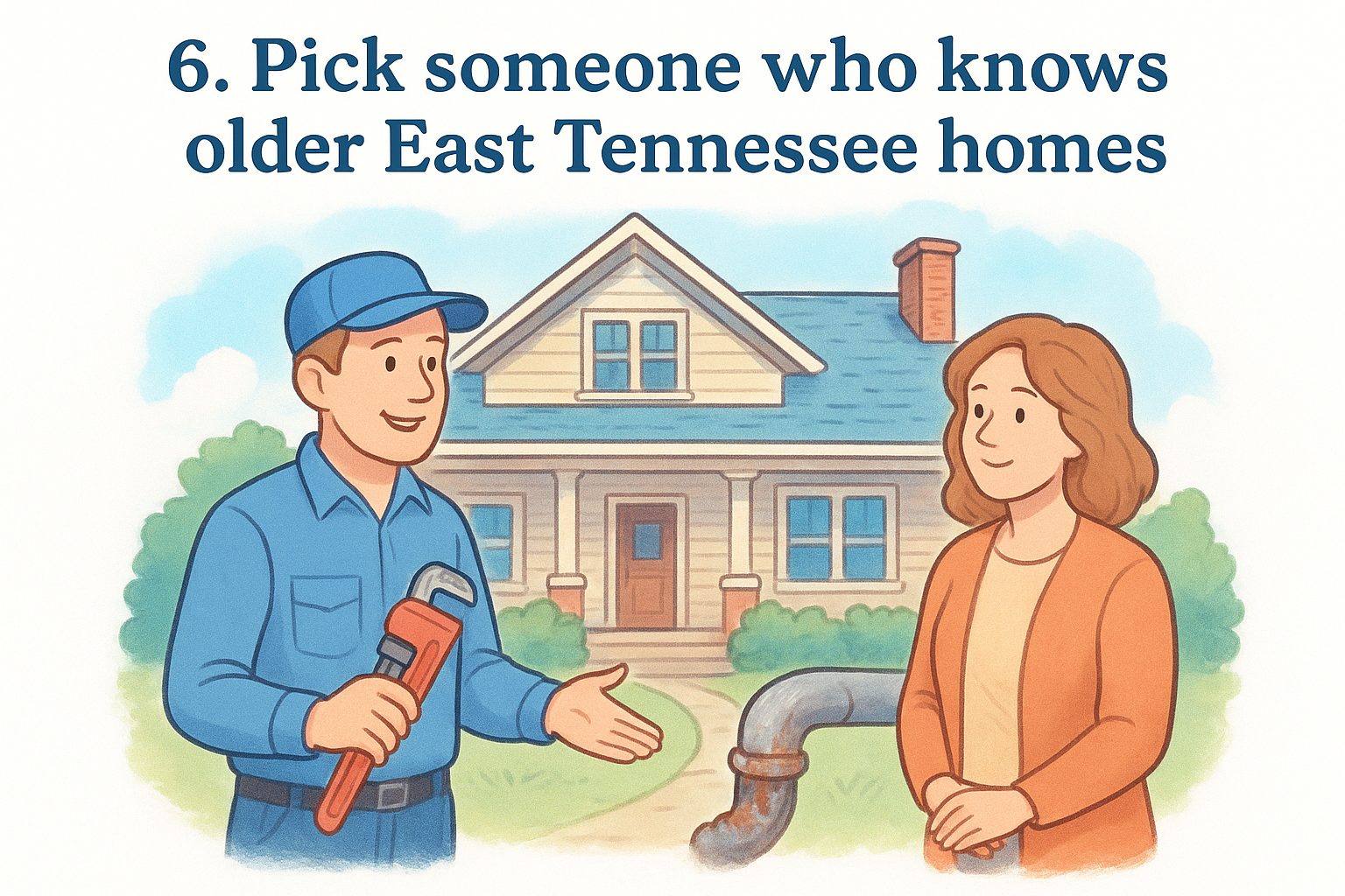 6. Pick someone who knows older East Tennessee homes