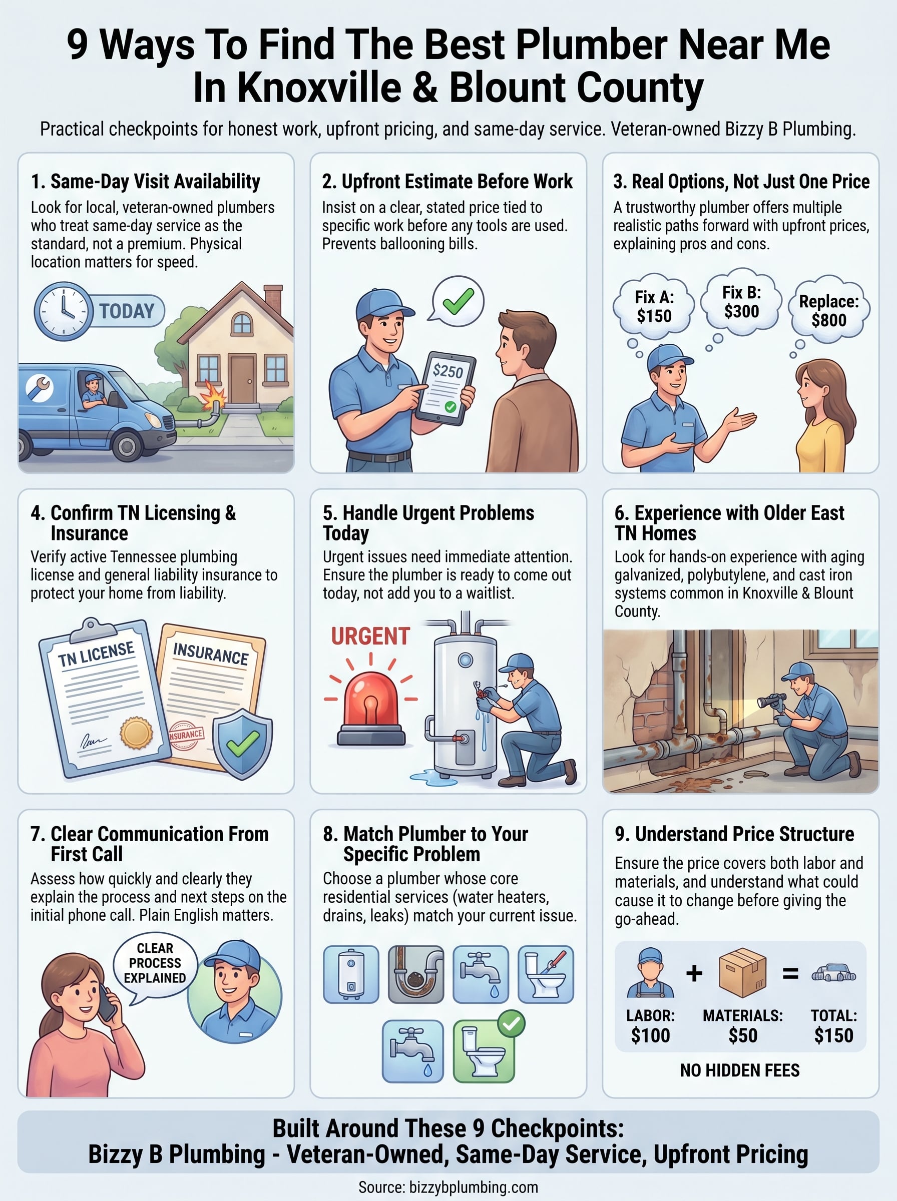 best plumber near me infographic