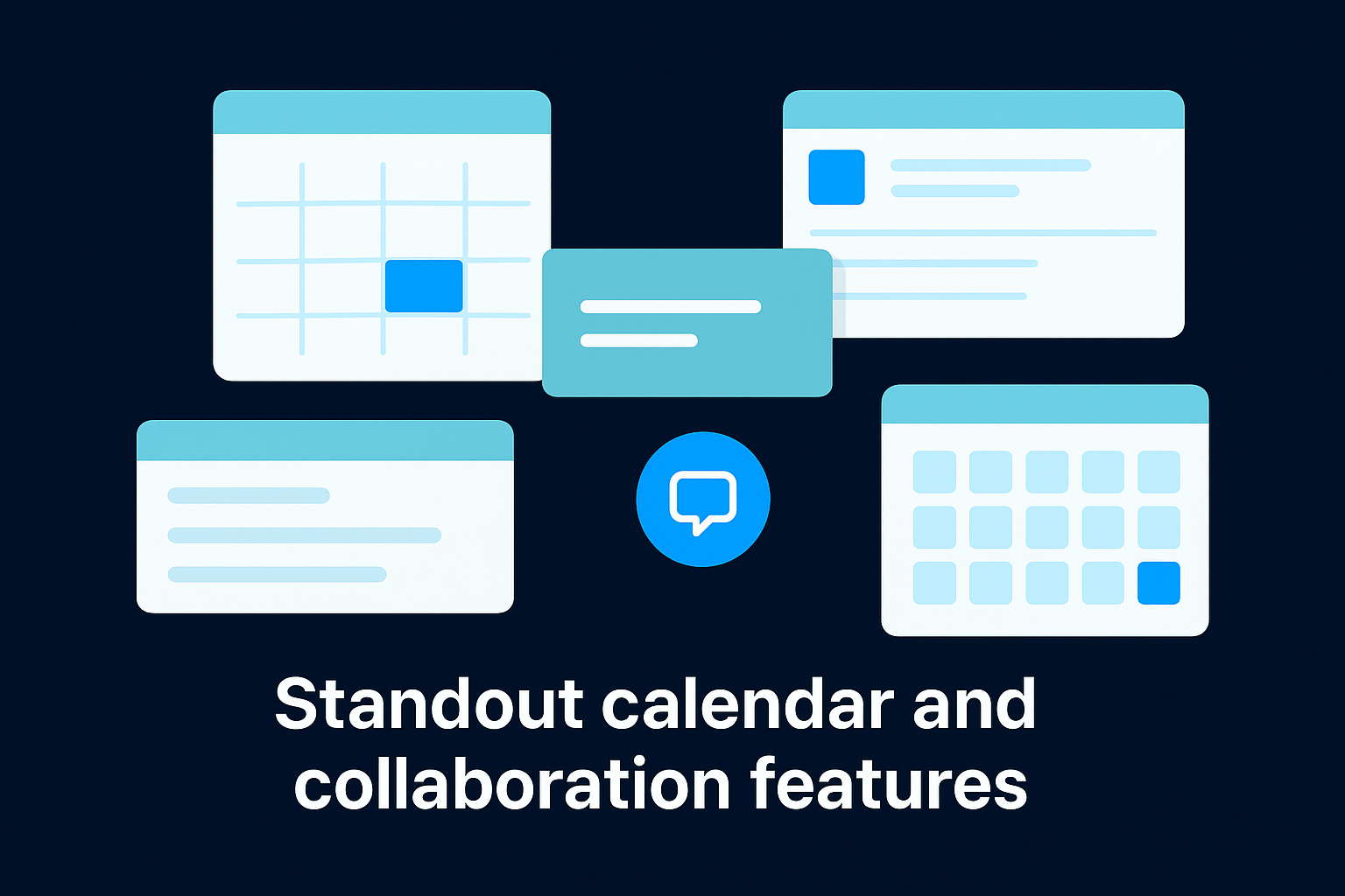 Standout calendar and collaboration features