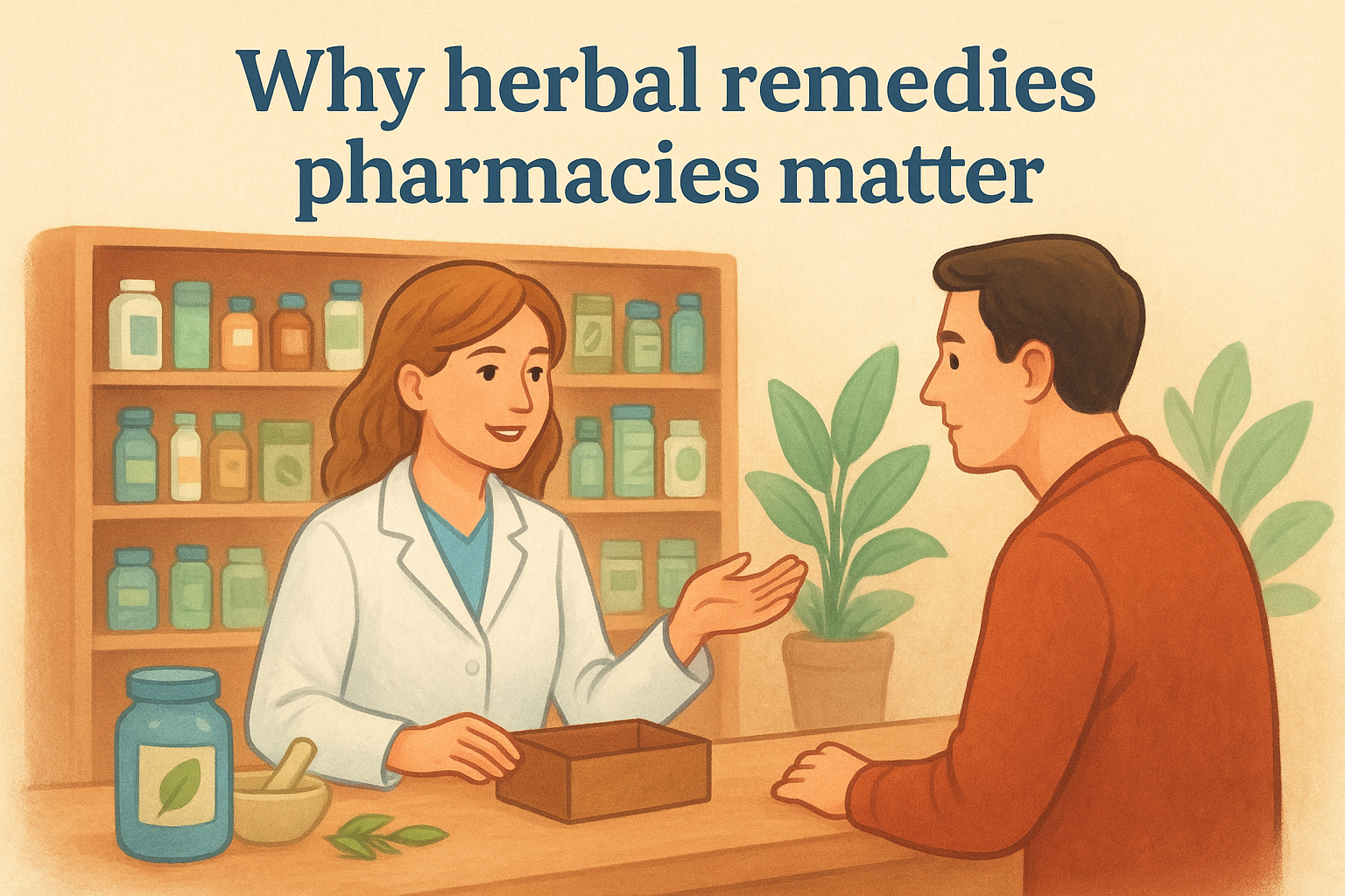 Why herbal remedies pharmacies matter