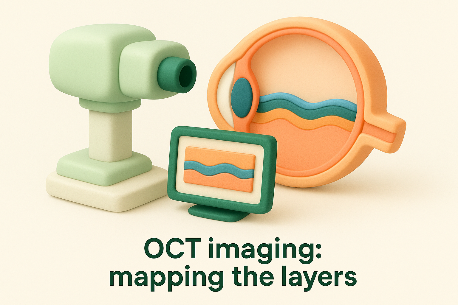 OCT imaging: mapping the layers
