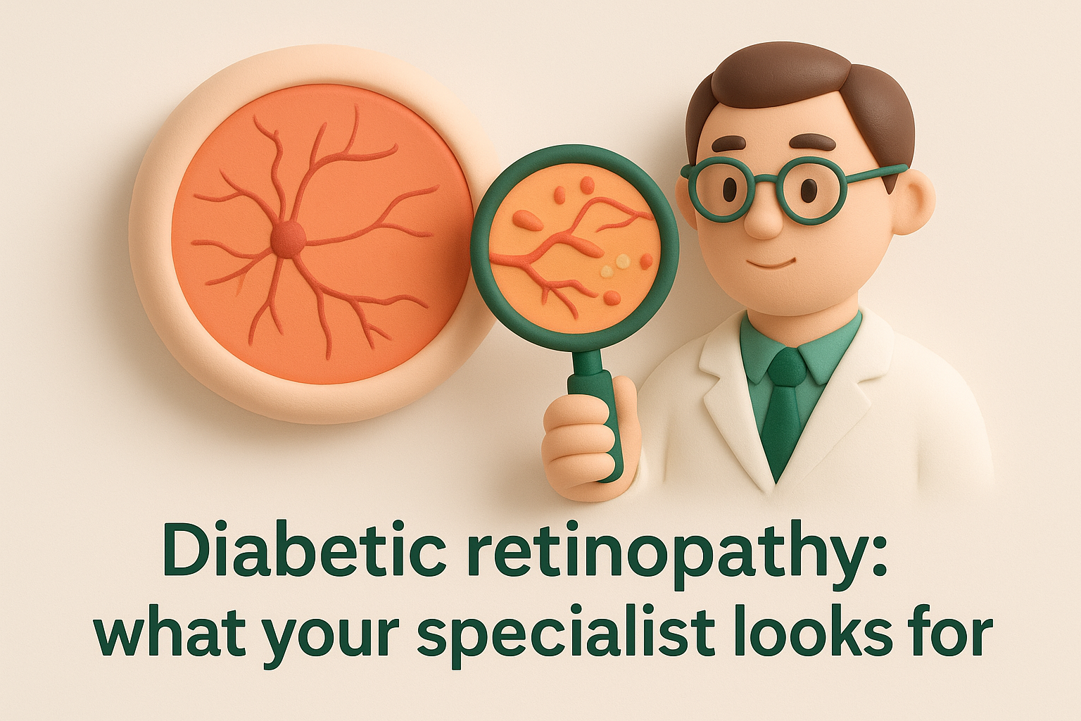 Diabetic retinopathy: what your specialist looks for