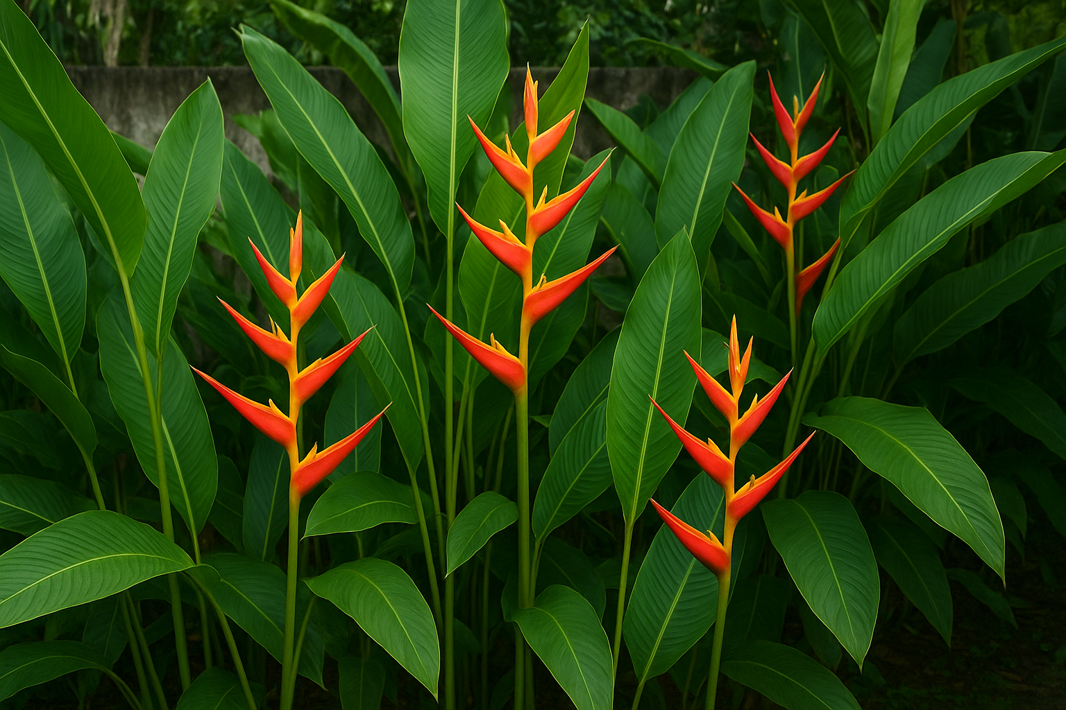 7. Heliconia