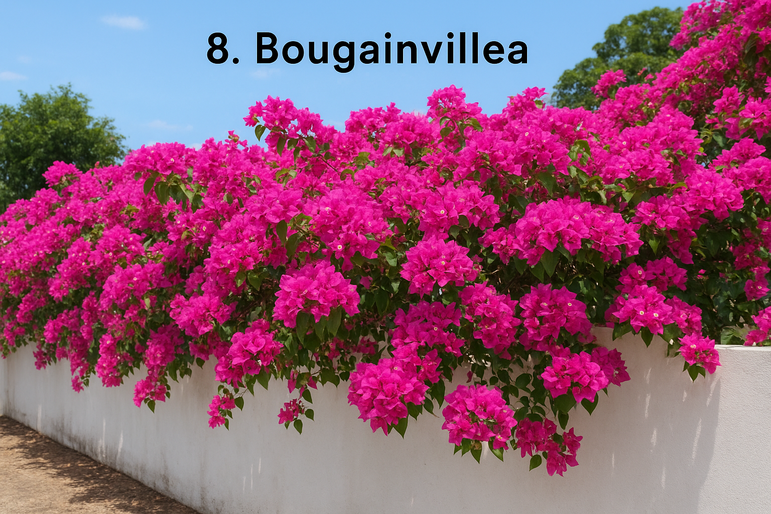 8. Bougainvillea