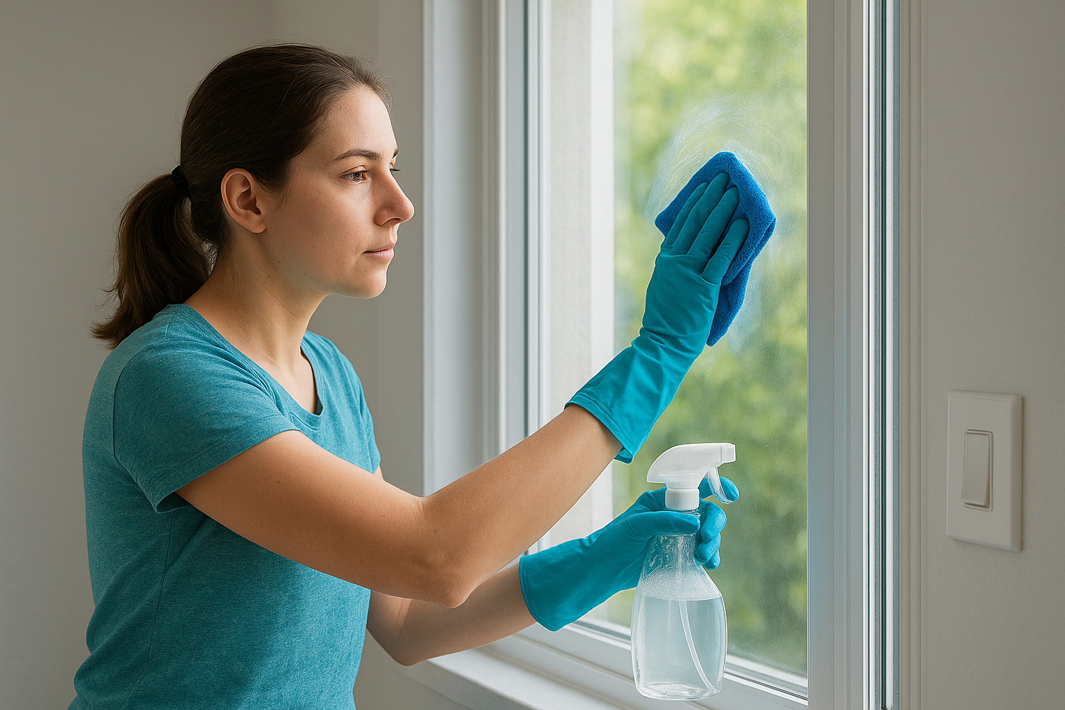 Tasks 40–43: Windows, glass, mirrors, and tracks