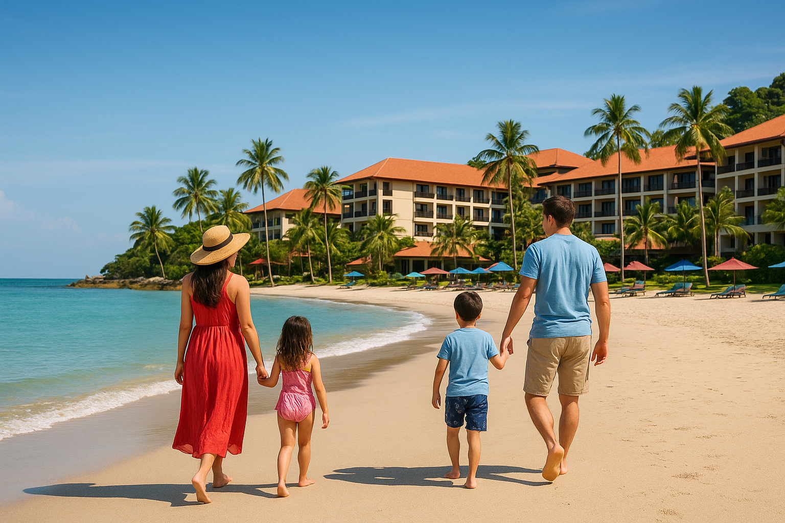 3. Langkawi family beach resort package