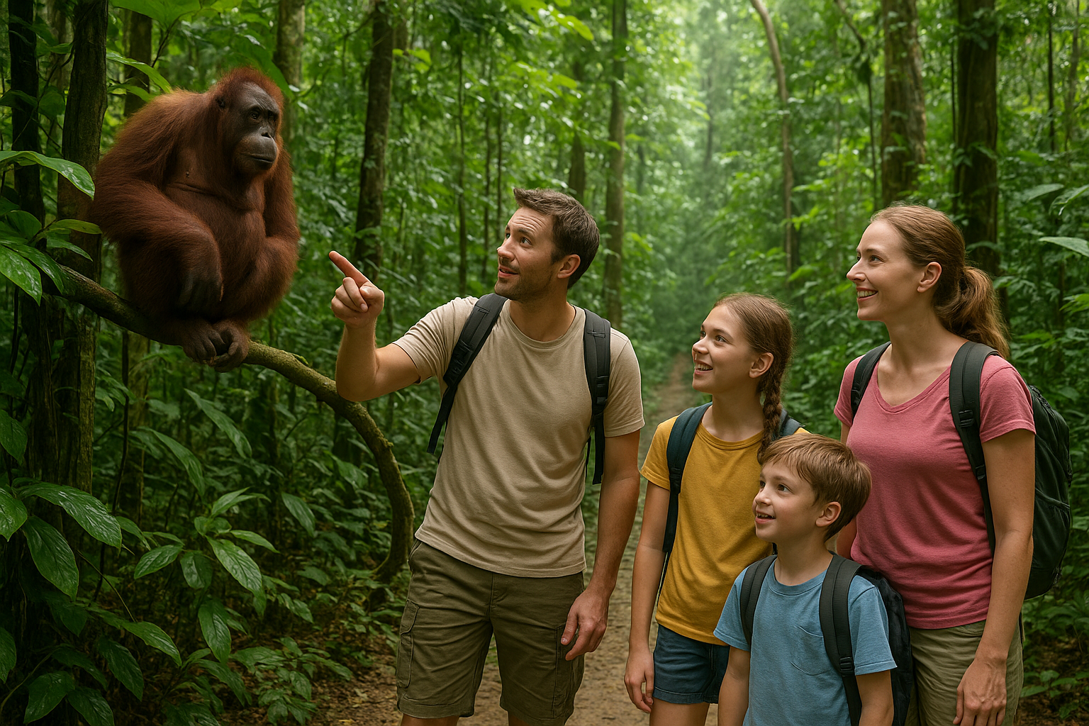 7. Sabah Borneo wildlife and nature package