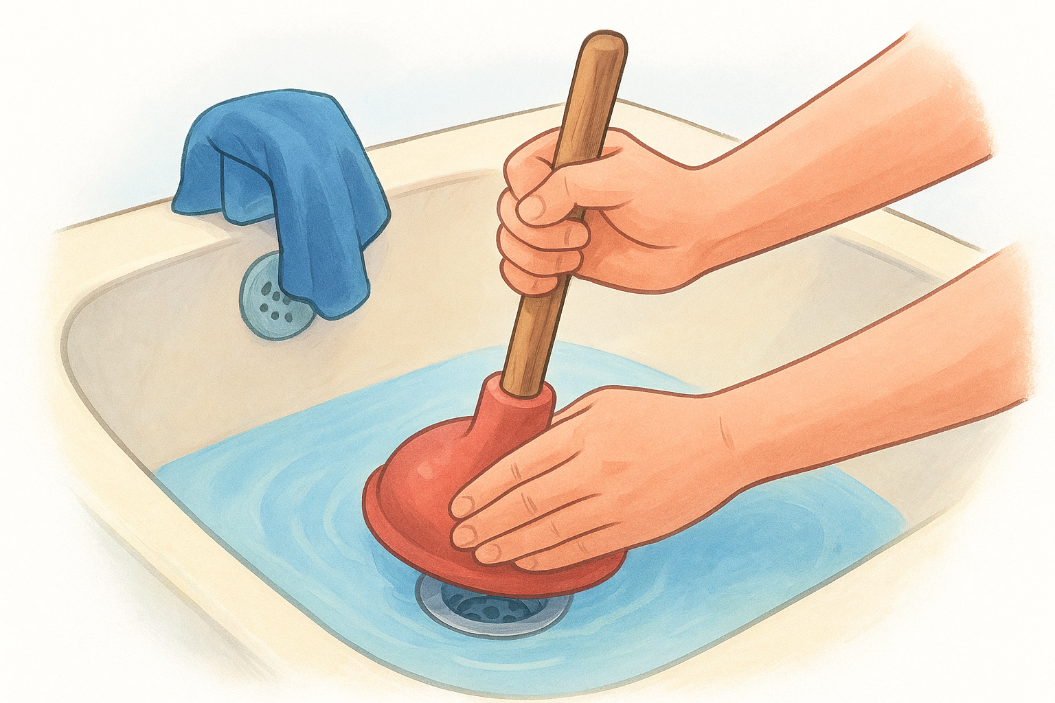 Use a plunger the right way