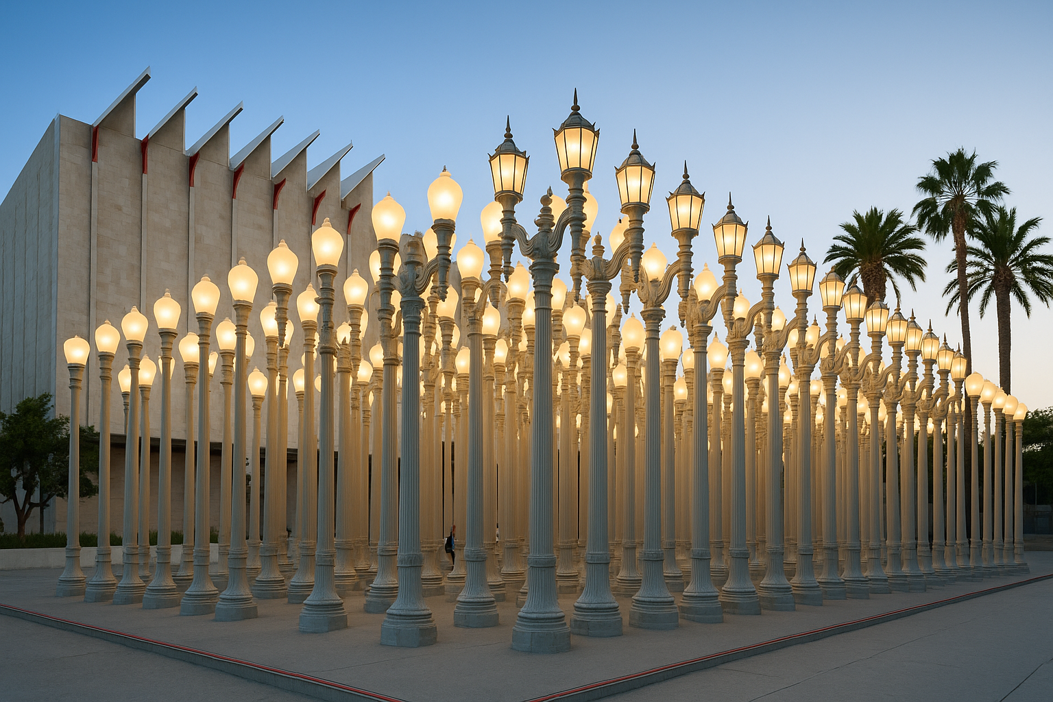 8. LACMA and Urban Light