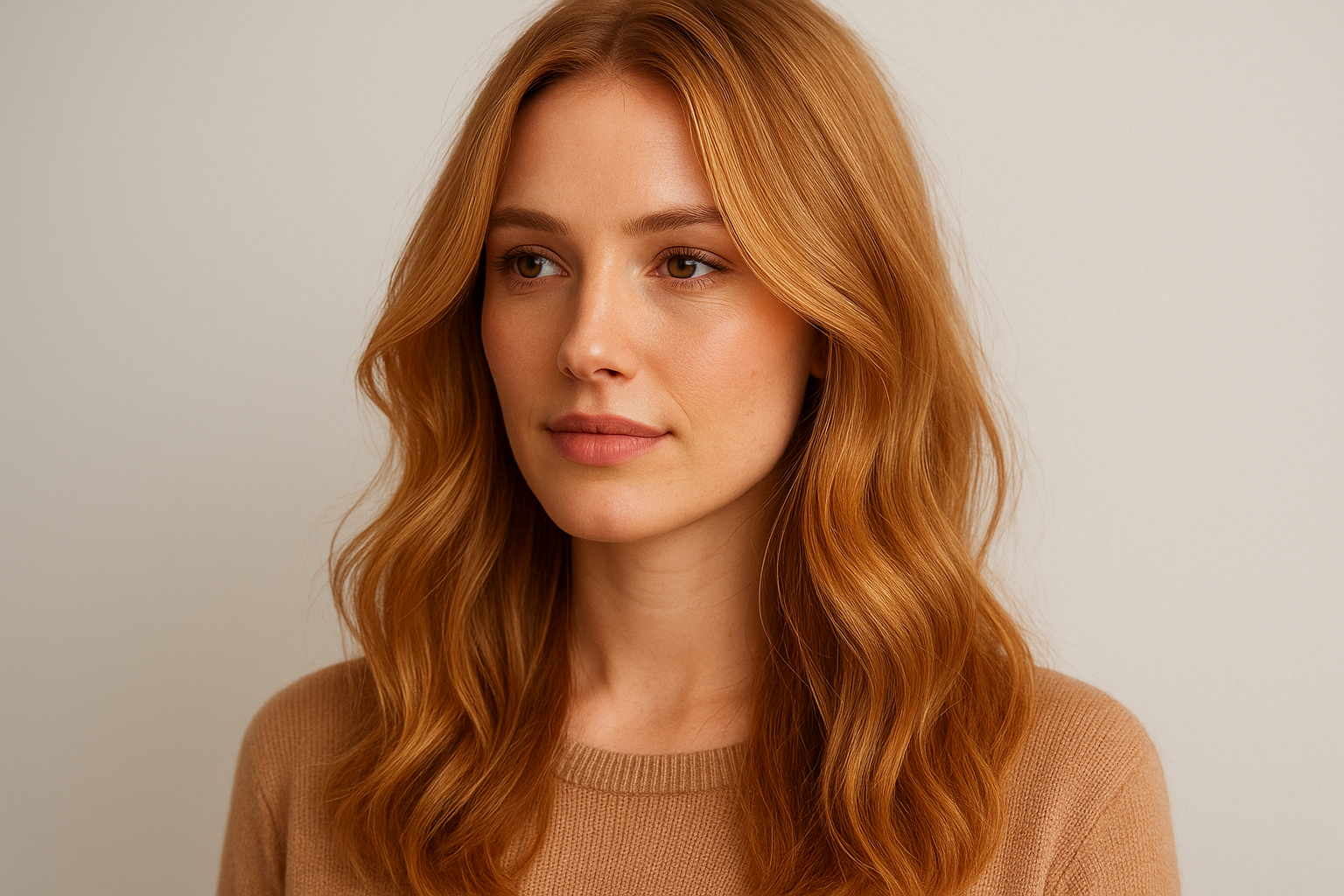 What honey blonde looks like