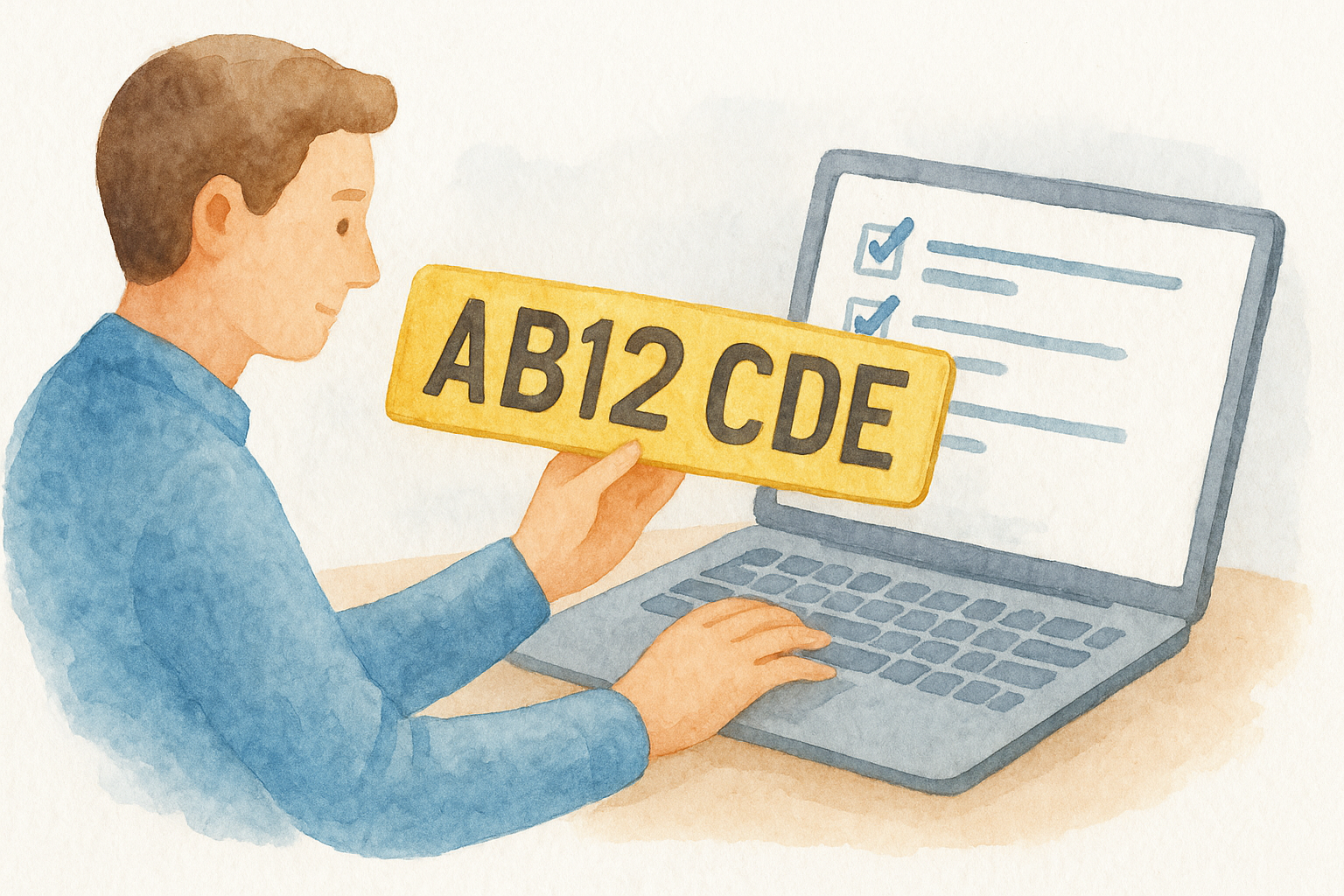 What you can check for free by reg plate