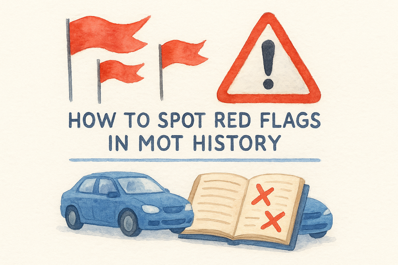 How to spot red flags in MOT history