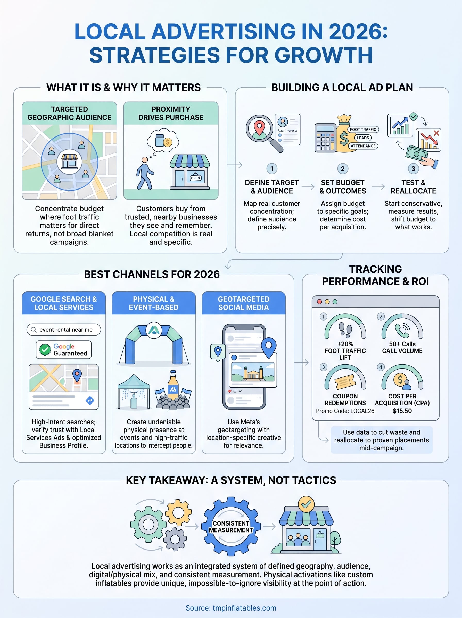 local advertising infographic